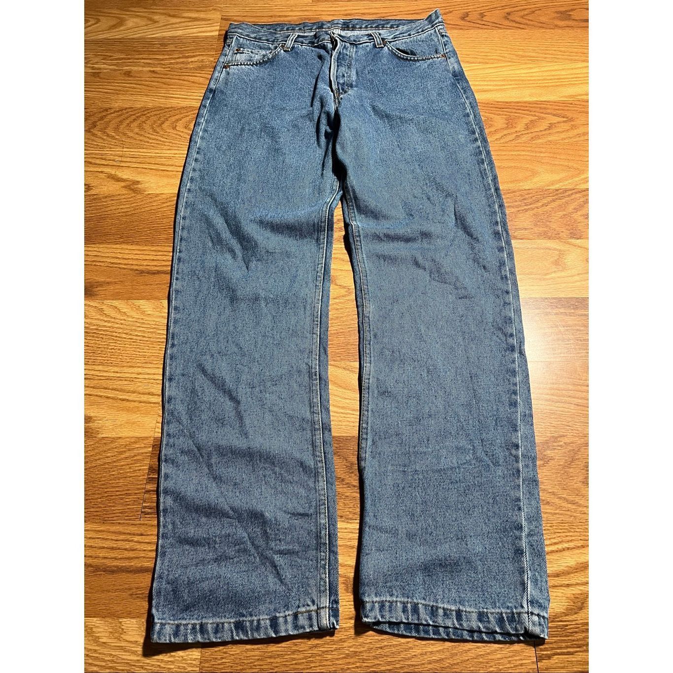 Levi's Vintage Levi’s Men’s 501 Button Fly USA Made Jeans 34x36 Size US 34 / EU 50 - 1 Thumbnail