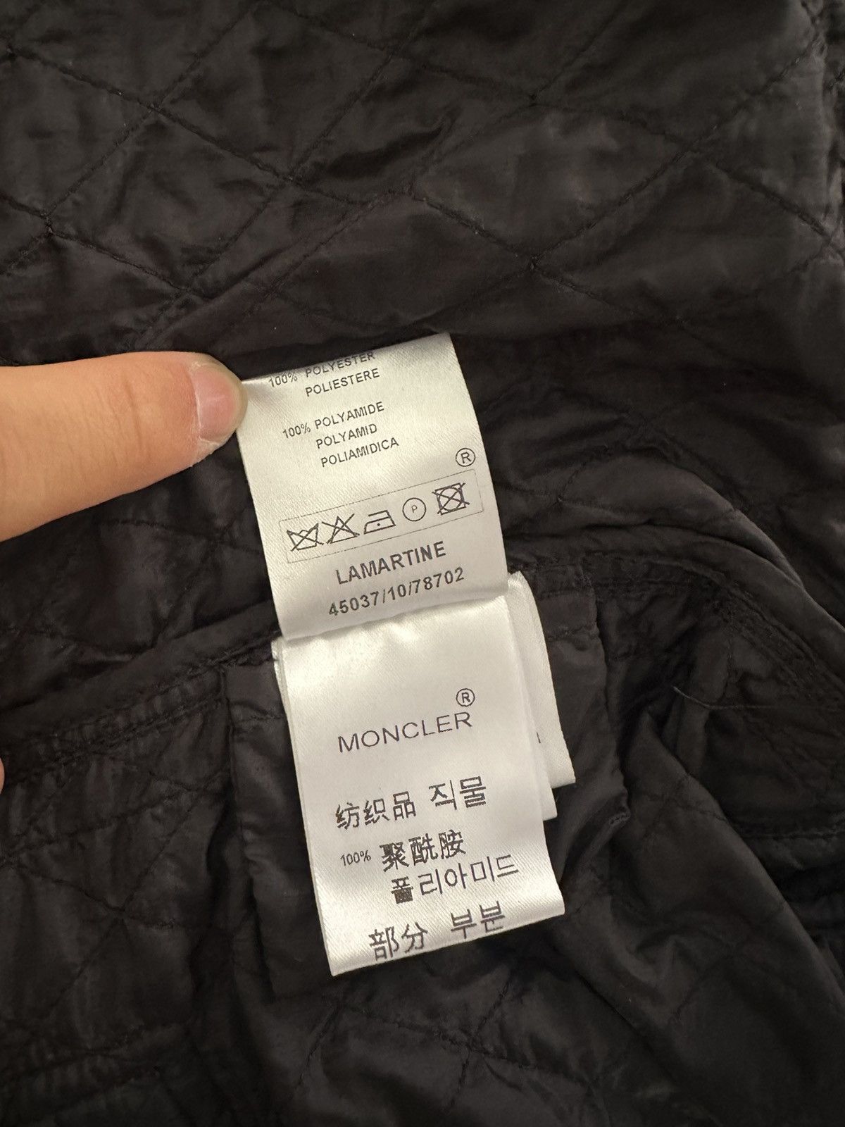Moncler Moncler “Lamartine” Quilted Jacket - Size 1 (S) Size S / US 4 / IT 40 - 10 Thumbnail