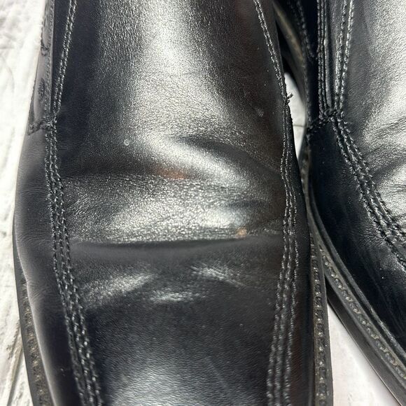 Ecco ECCO Men’s New Jersey Loafer Shoes Leather Black Slip On siz Size US 8 / EU 41 - 6 Thumbnail