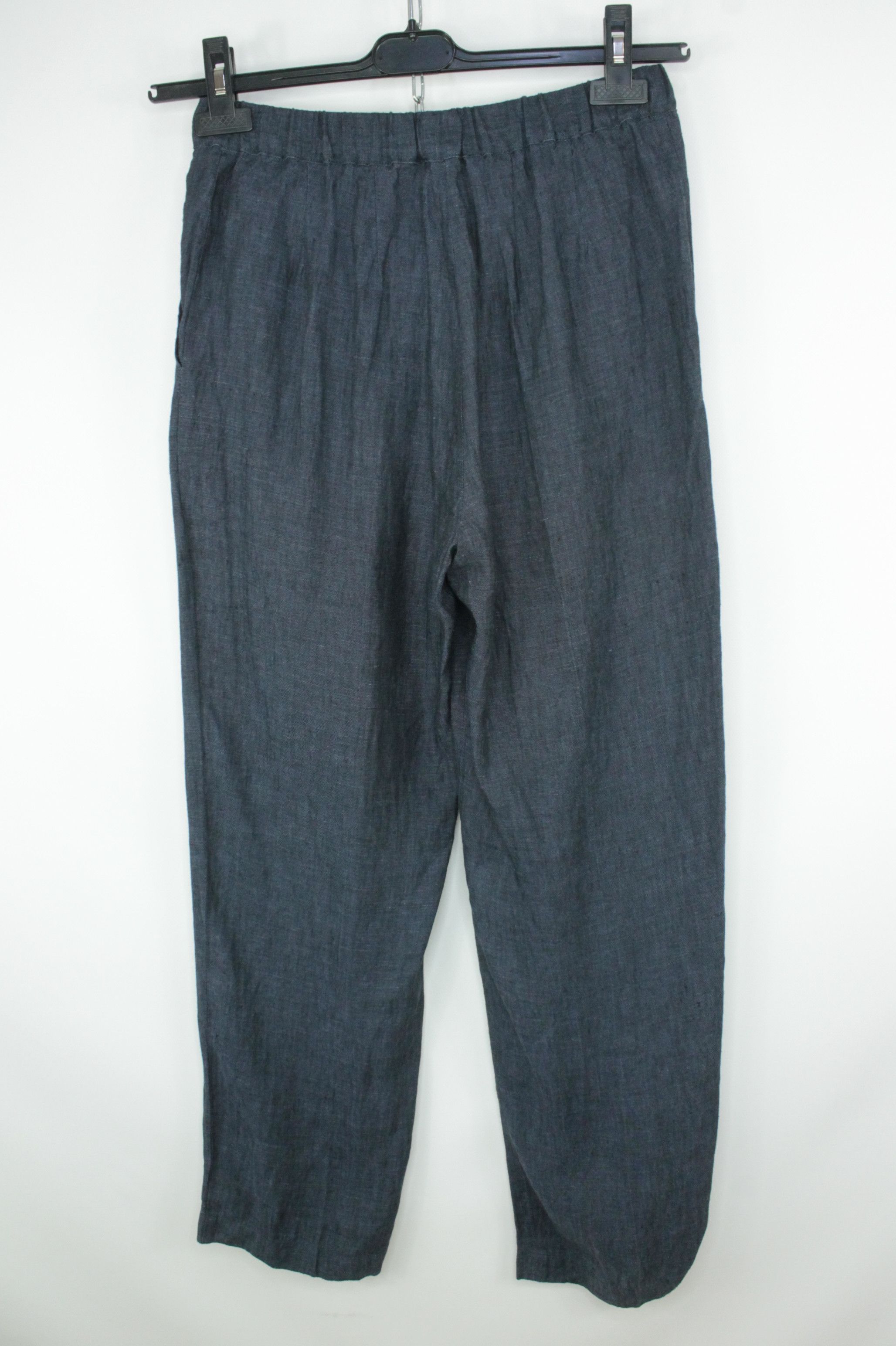 Falcone Falconeri Linen Pants Straight Fit High Rise Women's Size 28" / US 6 / IT 42 - 4 Thumbnail