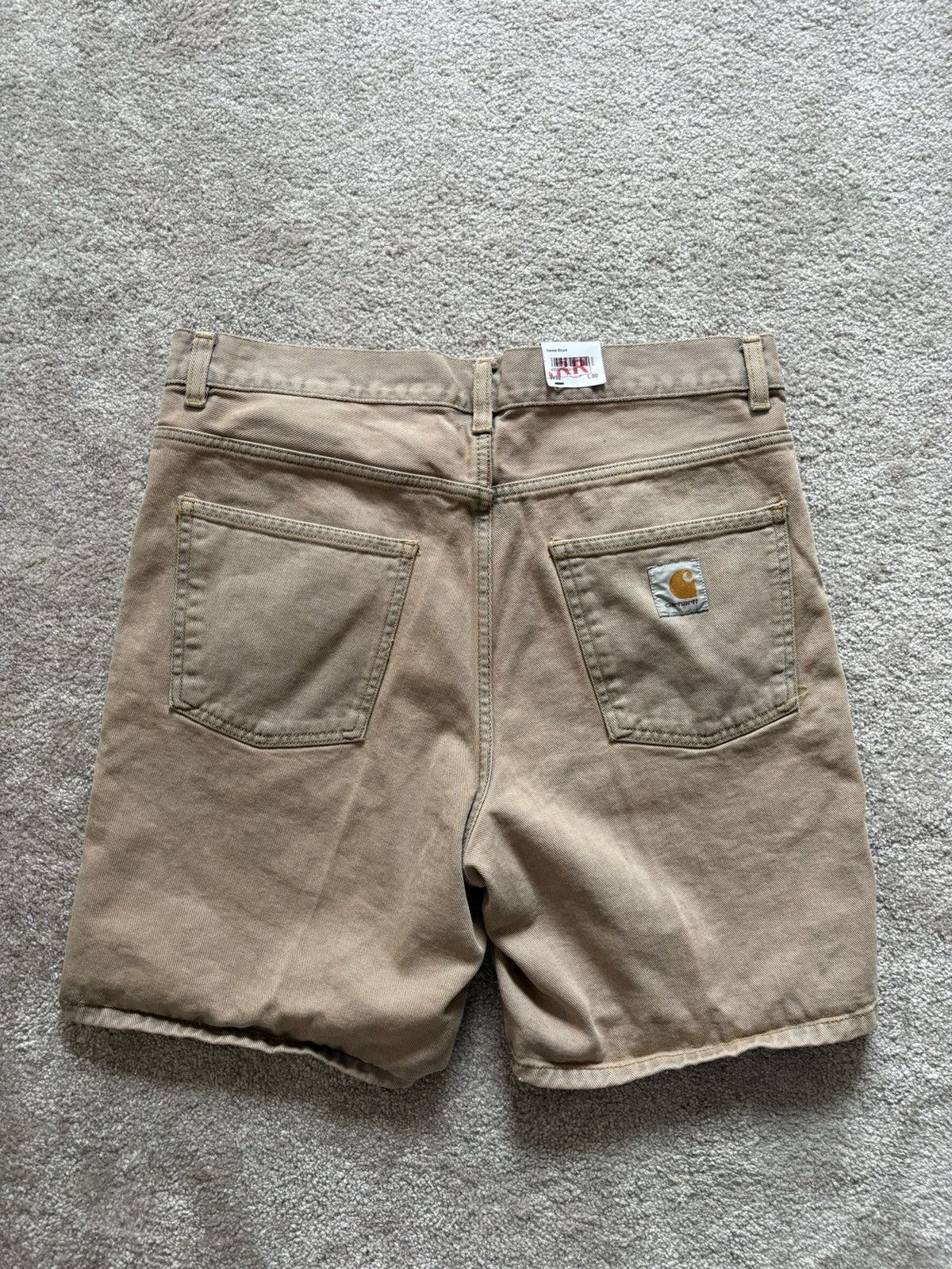 Carhartt Wip Carhartt WIP Newel Short – Blue Denim Sand Bleached / W32 Size US 32 / EU 48 - 4 Thumbnail