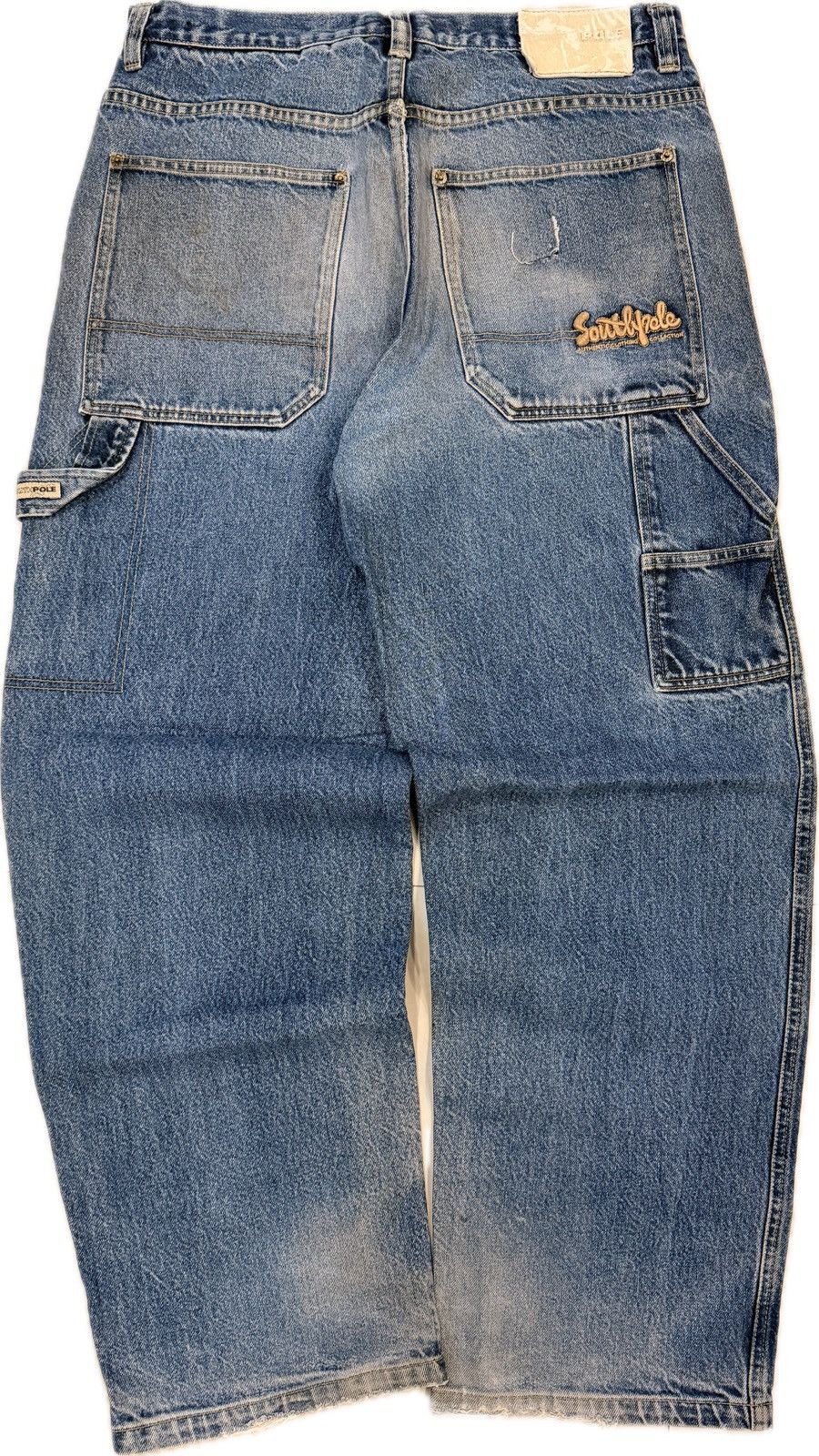 Southpole Vintage Southpole Spelledout Jeans Size US 36 / EU 52 - 1 Thumbnail