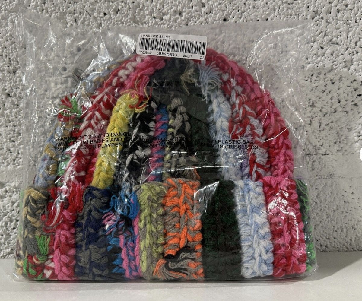 Supreme Supreme Multicolor Striped Knit Kids Beanie Size ONE SIZE - 6 Thumbnail