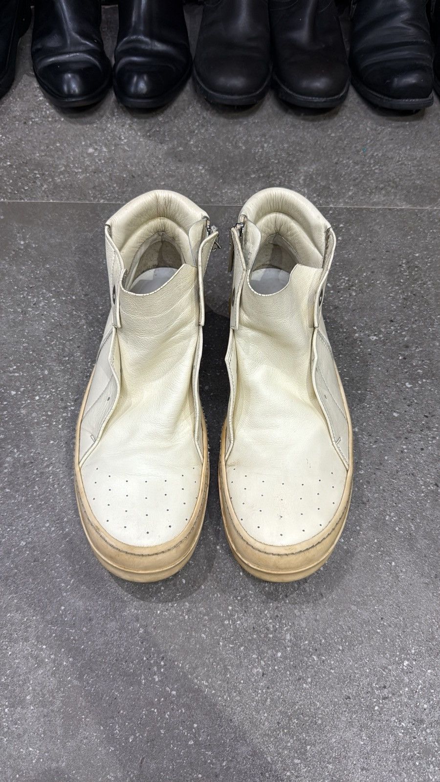 Rick Owens f/w 2017 rick owens glitter island dunk milk colorway Size US 11 / EU 44 - 9 Thumbnail