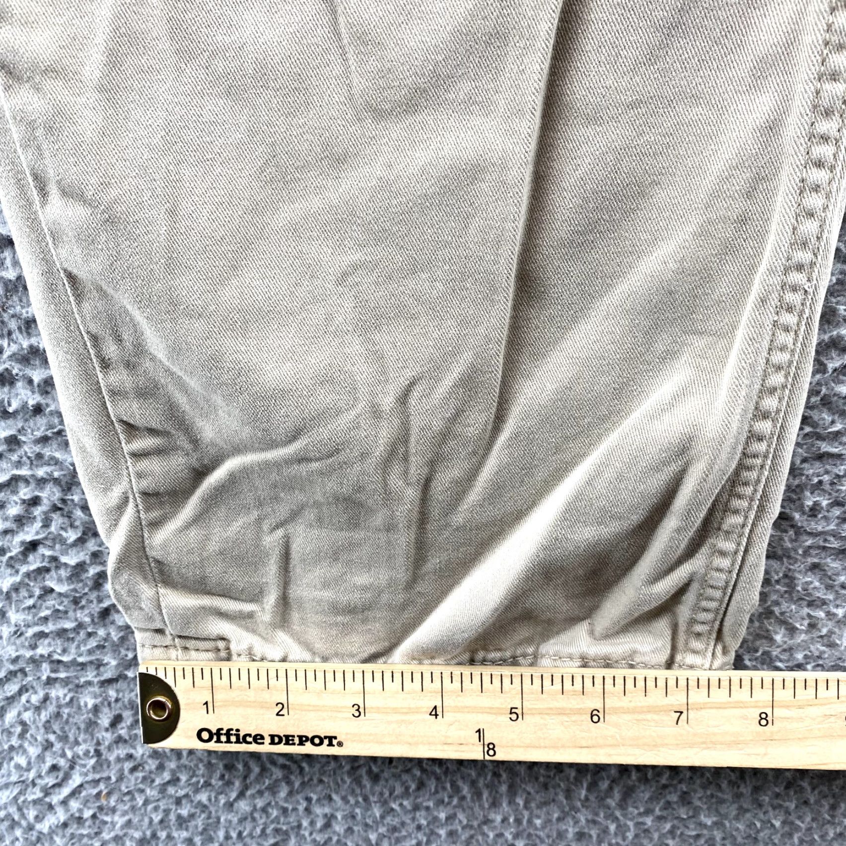 Levi's Levi's 514 Jeans Men 32X32 Beige Khaki Straight 90s Classic Academia Streetwear Denim Pants Size US 32 / EU 48 - 6 Thumbnail