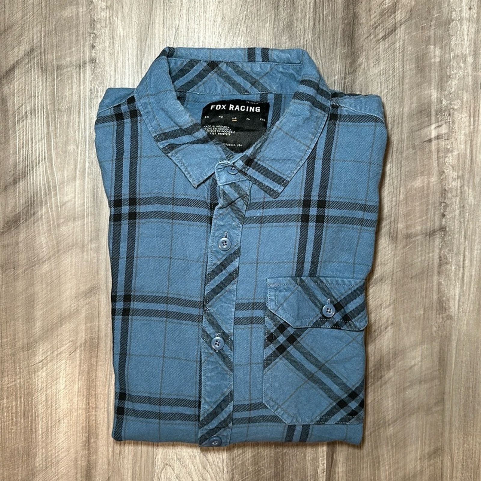 Fox Racing Fox Racing Flannel Long Sleeve Button Down - Large Size US L / EU 52-54 / 3 - 1 Thumbnail