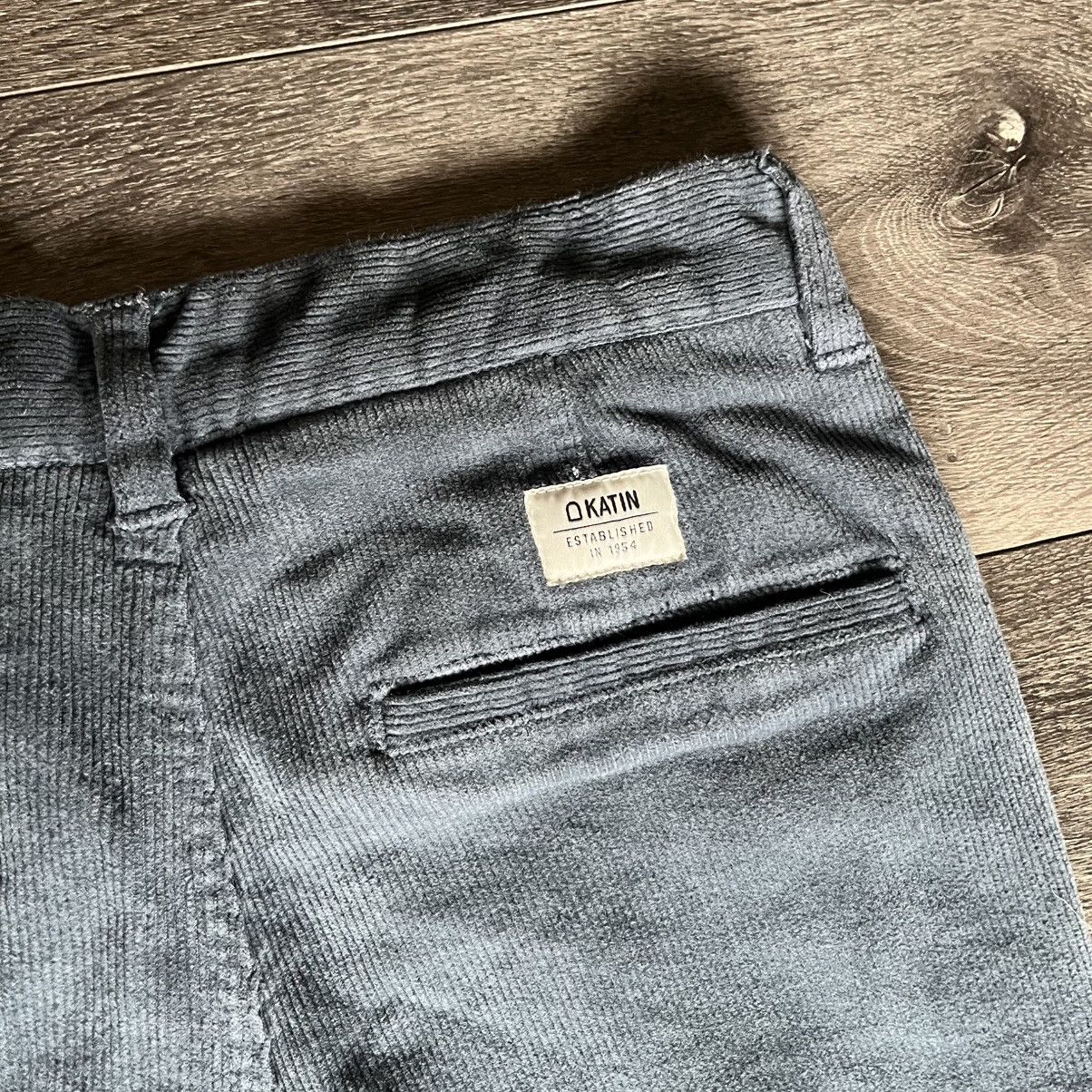 Katin Katin USA Blue Washed Corey Coin Pocket Corduroy Pants 28x30 Size US 28 / EU 44 - 4 Thumbnail