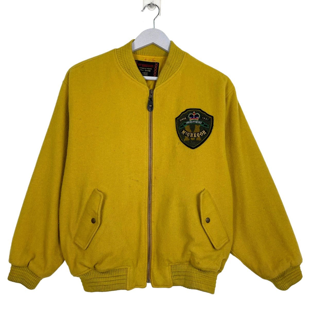 Japanese Brand × Vintage 💥80s MC GREGOR SPORTSWEAR VARSITY RETRO JACKET Size US S / EU 44-46 / 1 - 3 Thumbnail