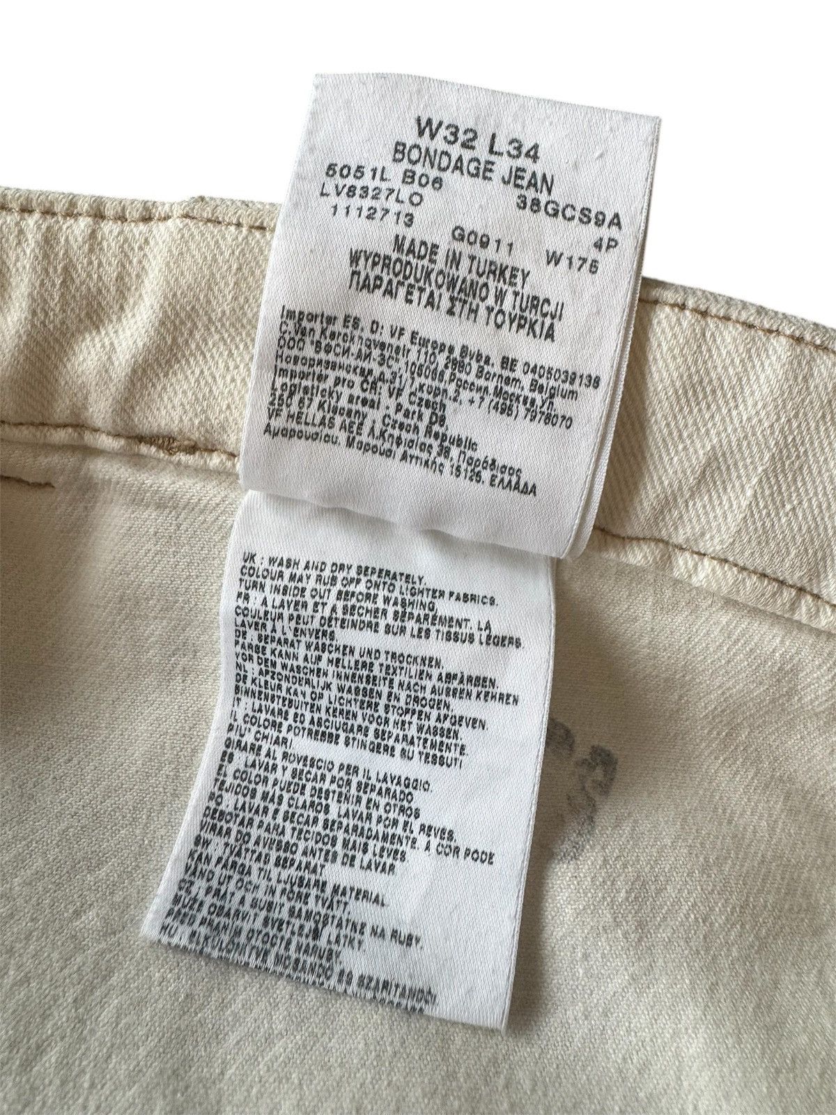 Lee × Vivienne Westwood Vivienne Westwood Cargo Zip Pants Size US 32 / EU 48 - 4 Thumbnail