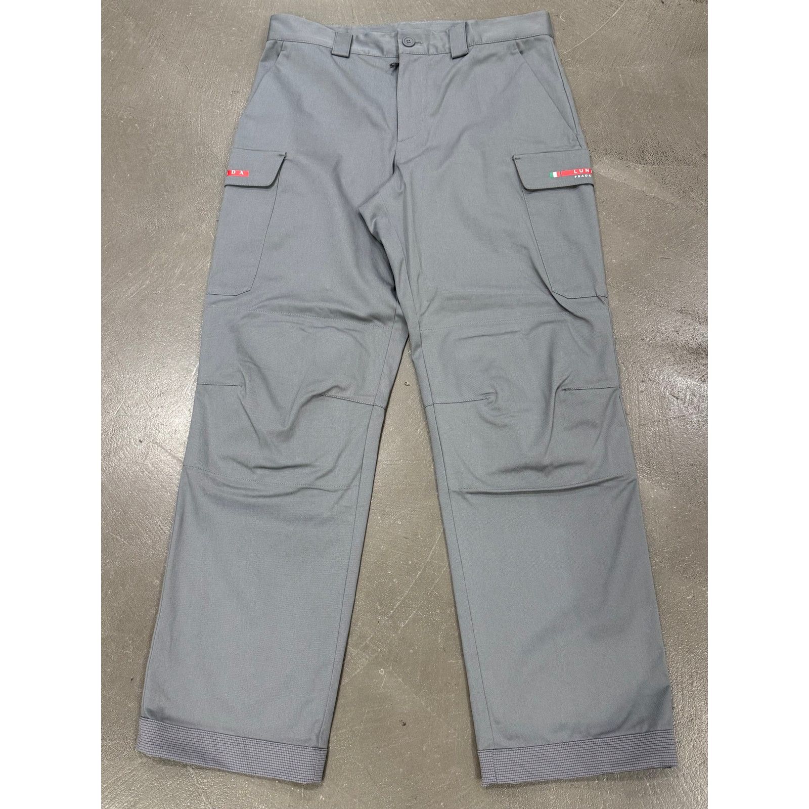 Prada 2023 Prada Luna Rossa technical pants with reinforced knees Size US 36 / EU 52 - 1 Thumbnail