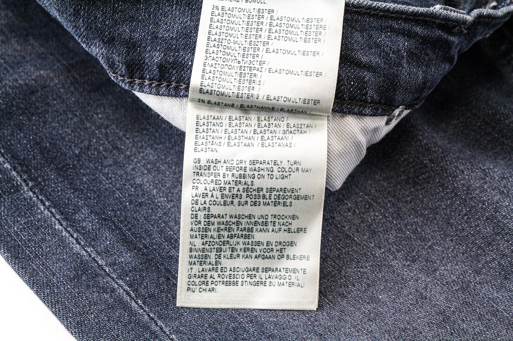 Lee LUKE W28/L32 Dark Blue Slim Stretch Jeans 74364 Size US 28 / EU 44 - 7 Thumbnail