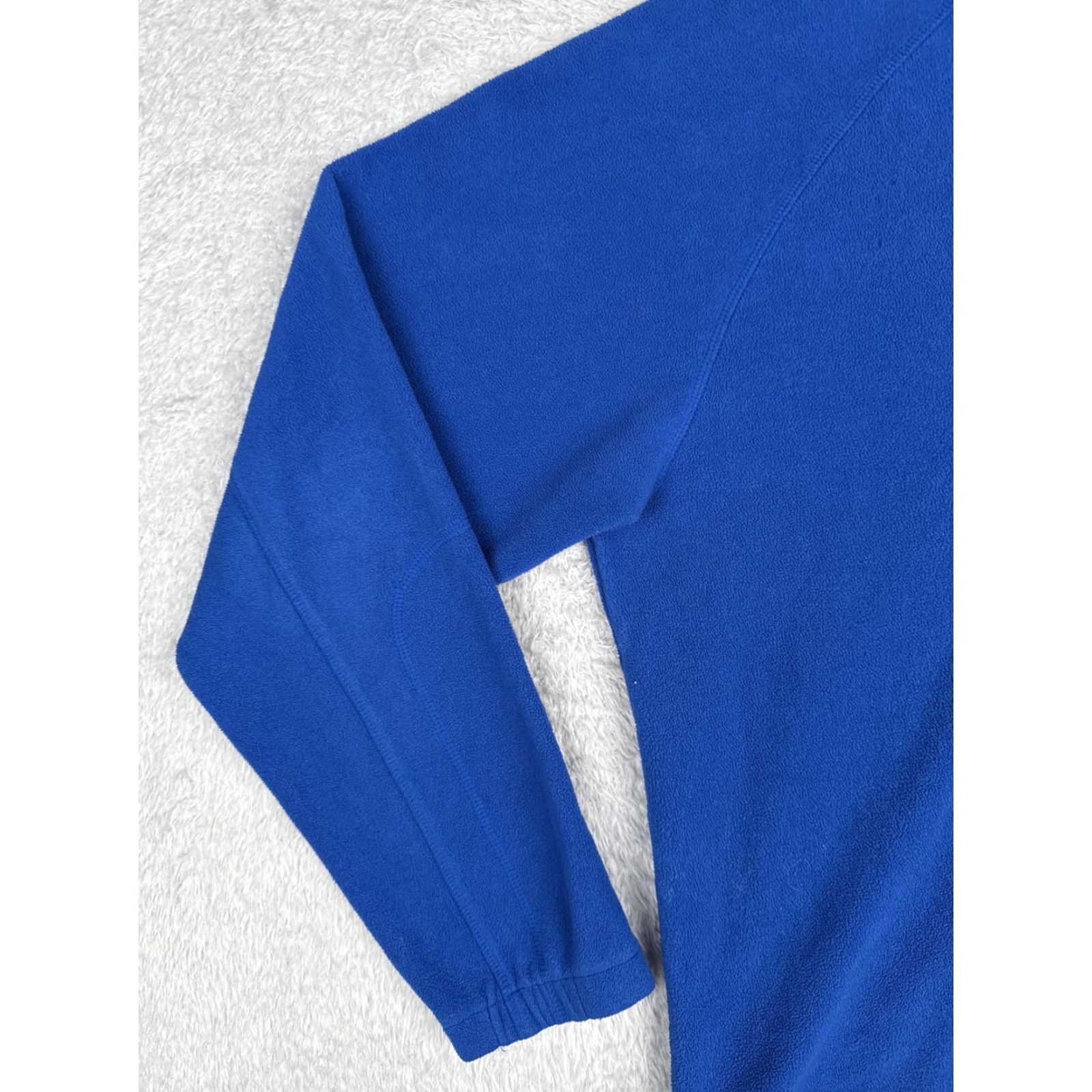 Vintage Columbia Sweater Mens 2XL Blue Fleece Half Zip Pullover Chest Pocket Outdoors Size US XXL / EU 58 / 5 - 3 Thumbnail