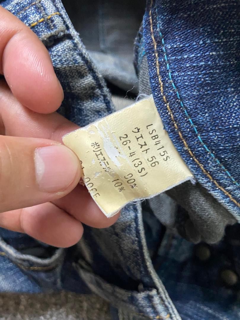 Japanese Brand Brappers Brand Low Rise Light Wash Flare Jeans (184) Size 27" / US 4 / IT 40 - 5 Thumbnail