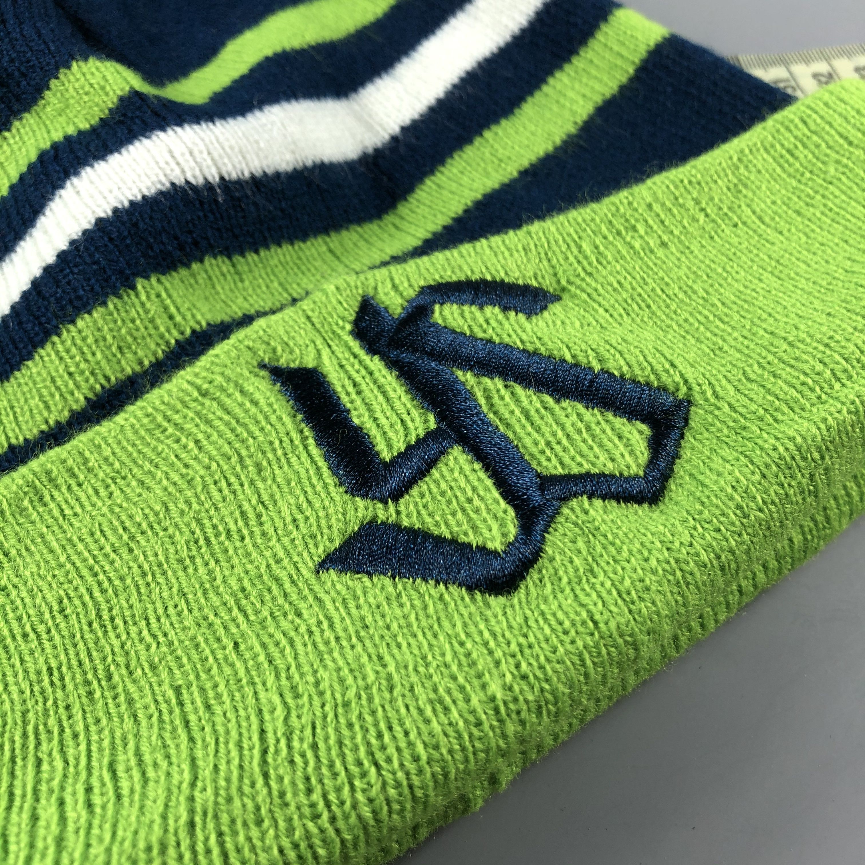 Japanese Brand × Vintage Yakult Swallows Bobble Beanie Snow Hat Snow Cap -D758 Size ONE SIZE - 4 Thumbnail