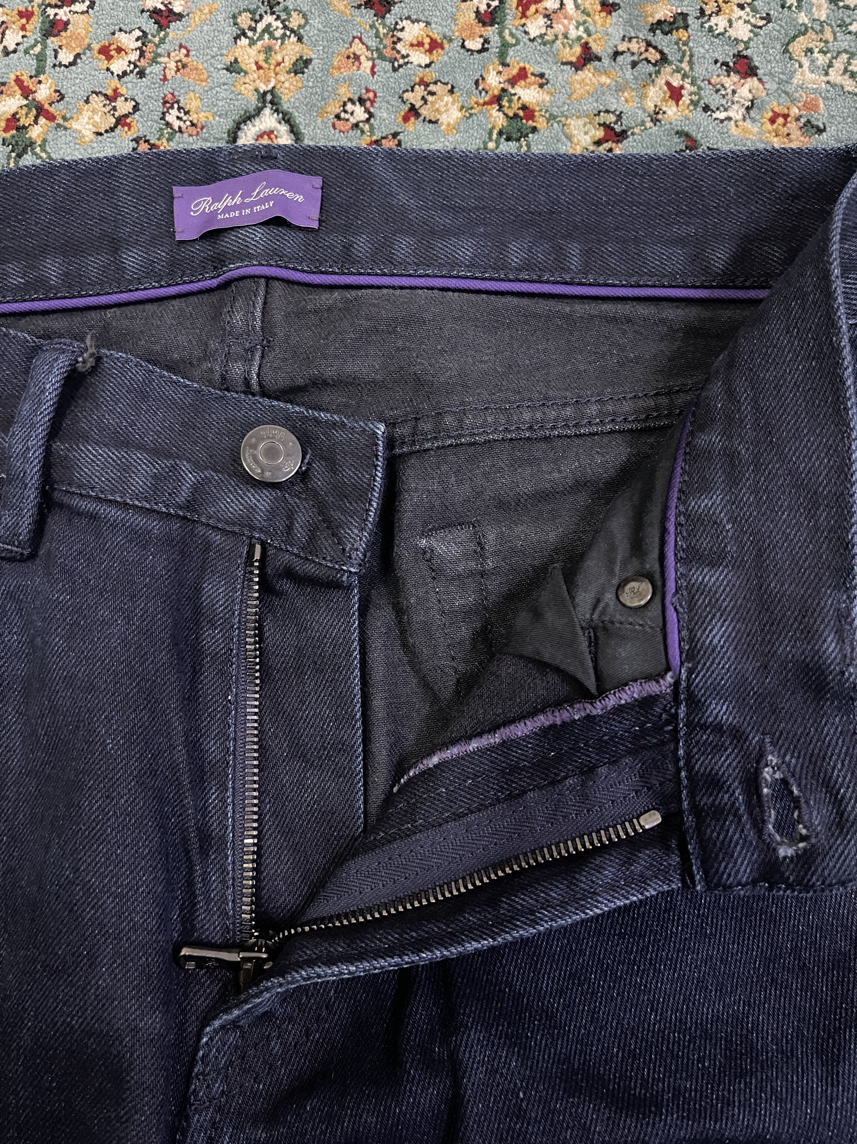 Ralph Lauren Purple Label Ralph Lauren Purple Label Indigo Denim Made in ITALY Size US 30 / EU 46 - 4 Thumbnail