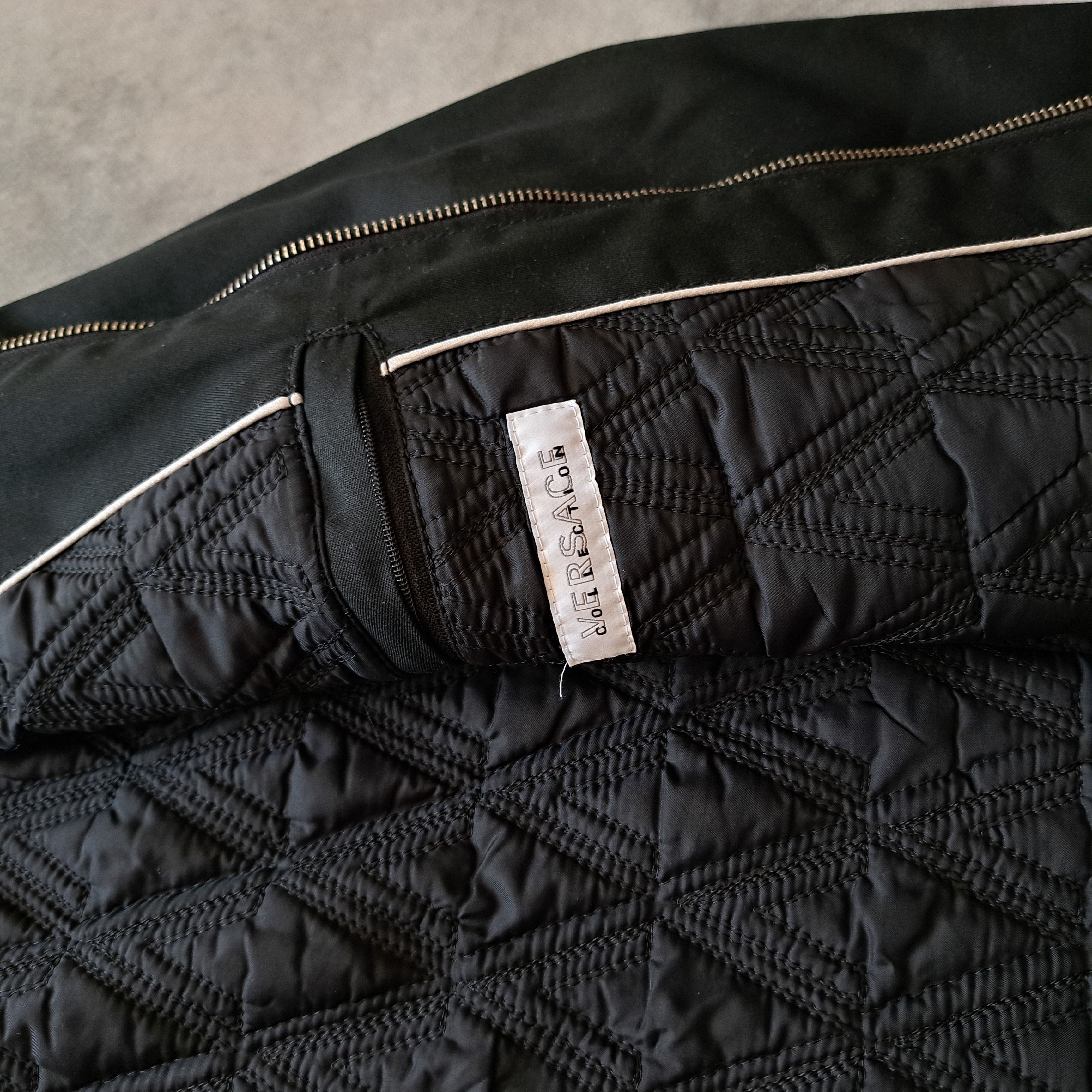 Other Versace Black Work Jacket Boxy Fit Archive Designer Size US L / EU 52-54 / 3 - 6 Thumbnail