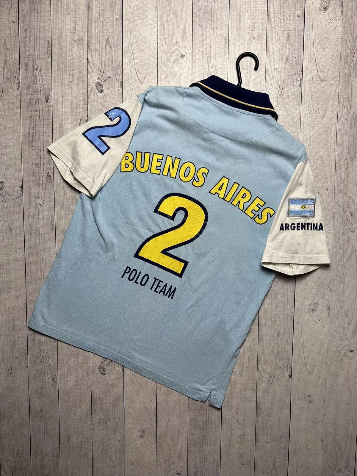 Other Vintage Polo soccer team club Argentina big logo size L rare Size US L / EU 52-54 / 3 - 2 Thumbnail