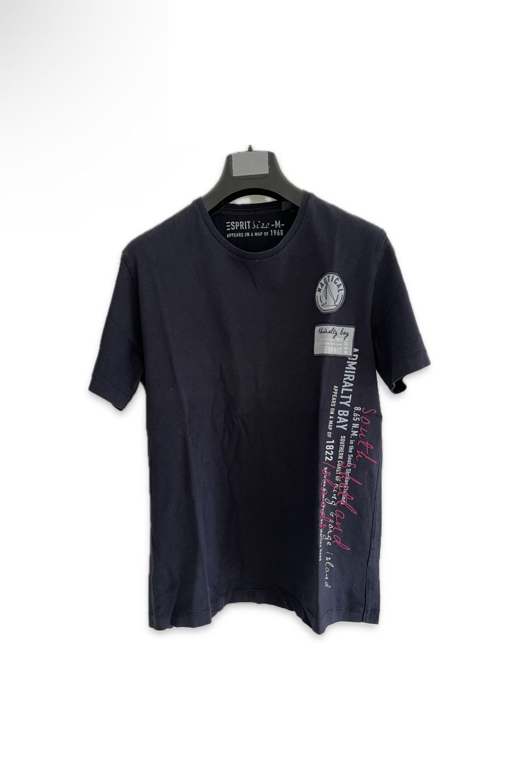 Esprit Esprit "Admiralty Bay" T-Shirt - Navy Blue Size US M / EU 48-50 / 2 - 1 Thumbnail