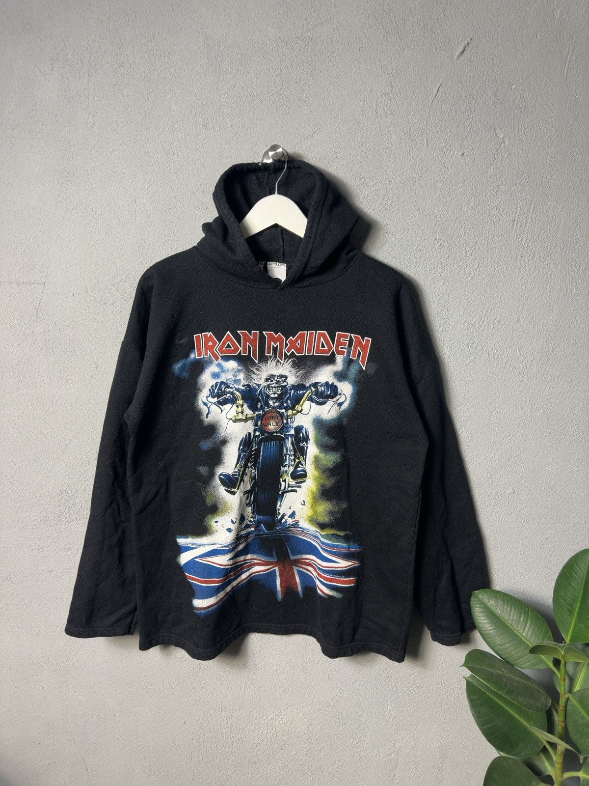 Band Tees Iron Maiden ©1989 Don't Walk Vintage 80s Rock Band Hoodie Size US L / EU 52-54 / 3 - 1 Thumbnail
