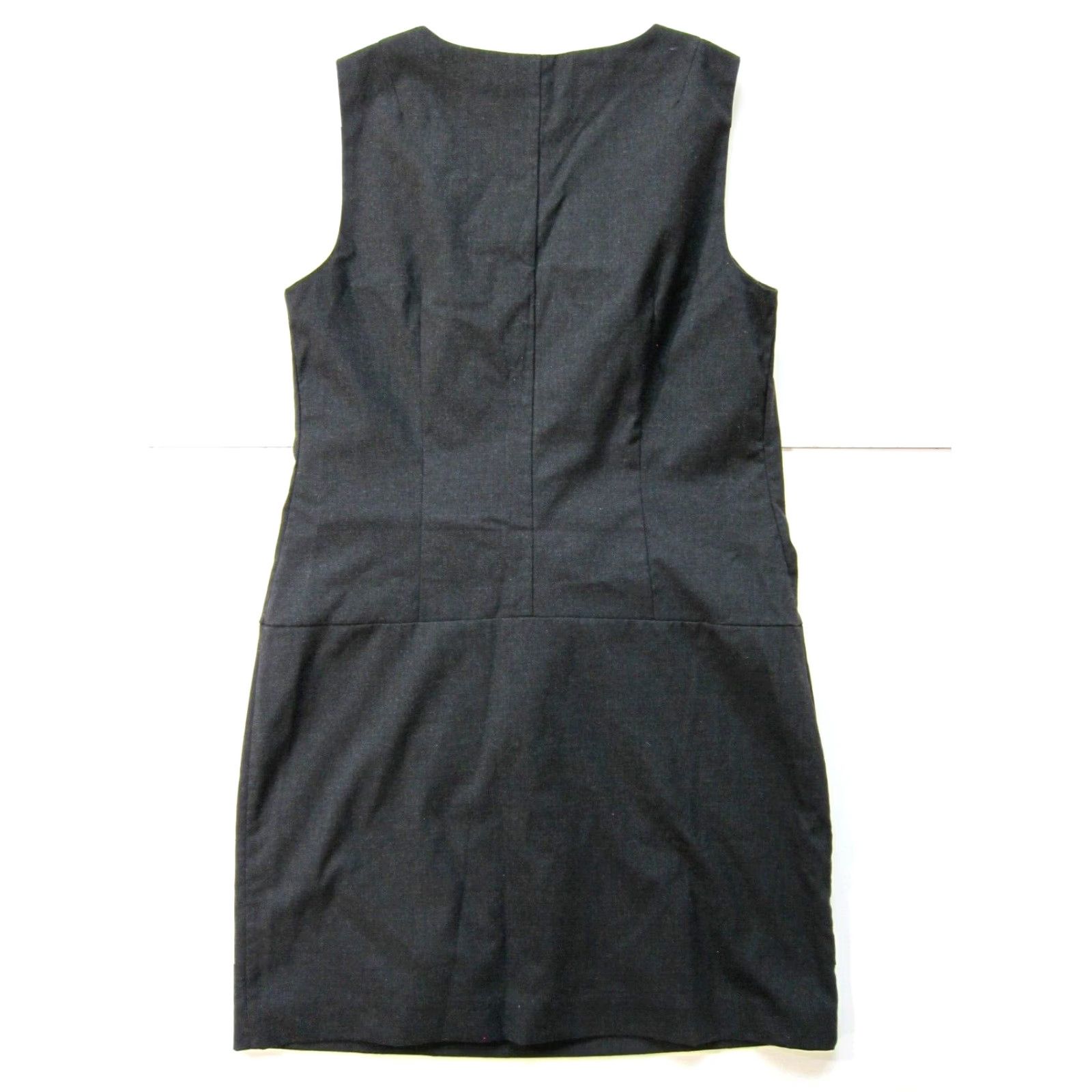 Gap Gap Dark Grey Sleeveless Sheath Empire Shift A-Line Dress Women Size 2 Size XS / US 0-2 / IT 36-38 - 2 Thumbnail