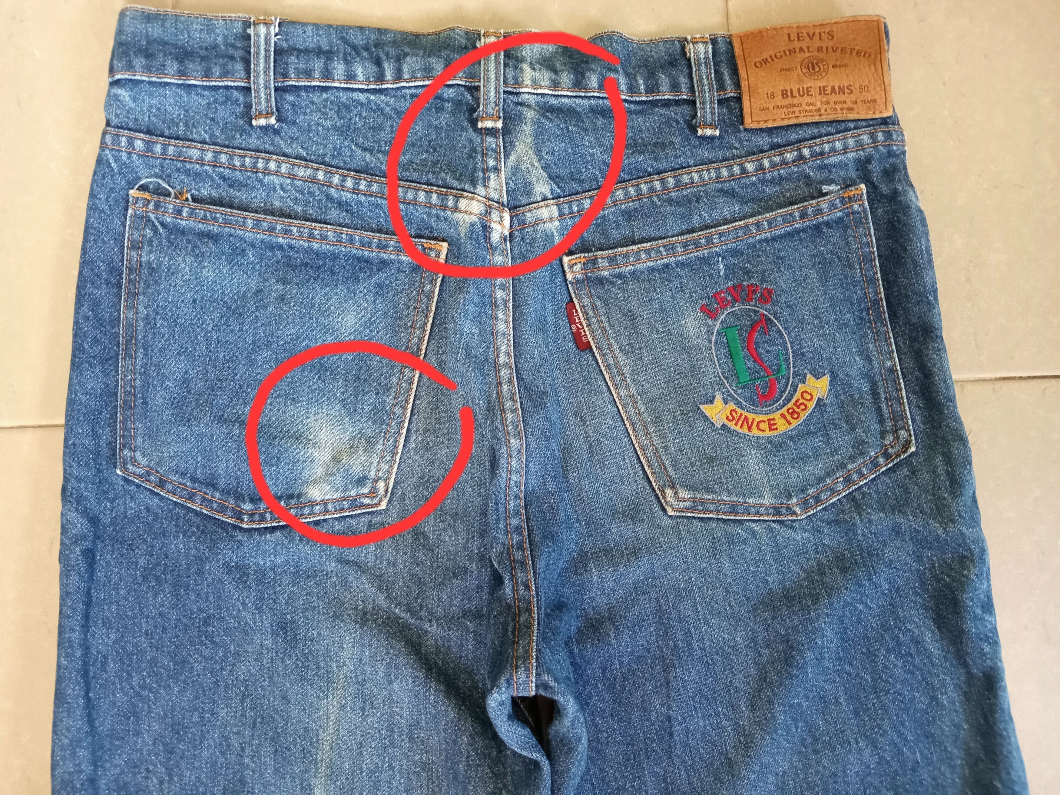 Levi's × Levi's Vintage Clothing Vintage LEVI'S LS Japan Original Riveted Faded Jeans Size US 32 / EU 48 - 8 Thumbnail