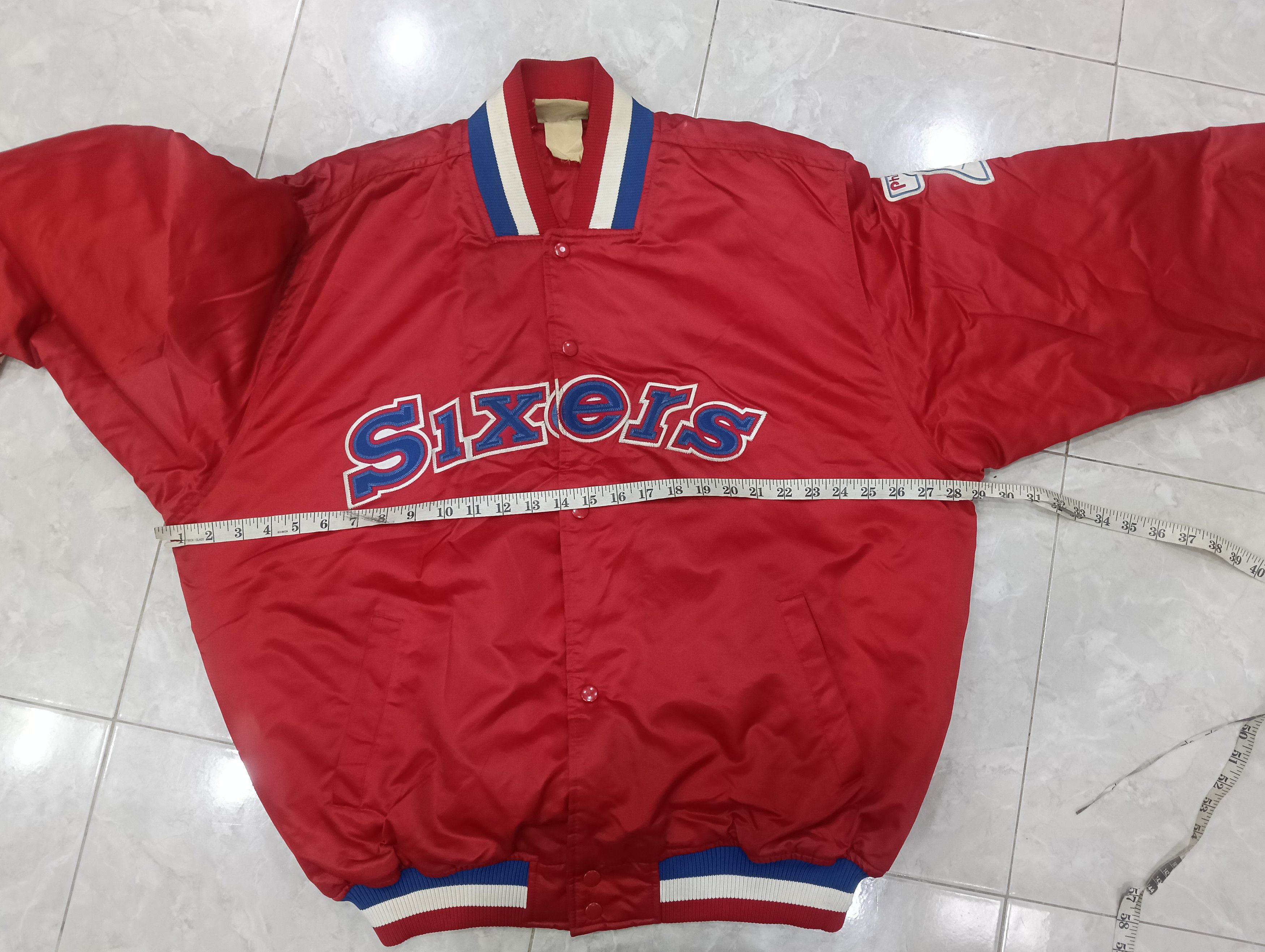 14th Addiction × Beauty Beast × Majestic Vintage Sixers Philadelphia 76ers Size US XXL / EU 58 / 5 - 12 Thumbnail