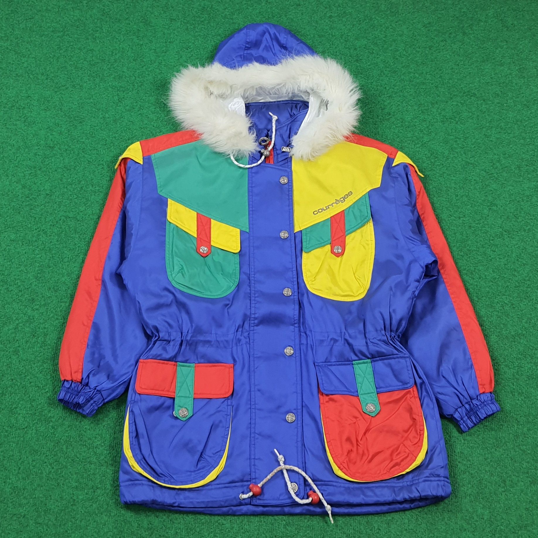 Courreges Vintage Courrege Paris Sports Futur Ski Parka Jacket C309N21 Size US M / EU 48-50 / 2 - 1 Thumbnail