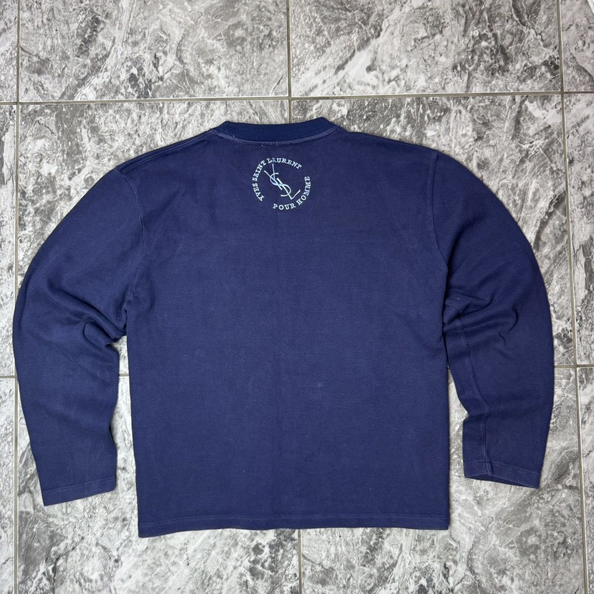 Vintage × Yves Saint Laurent Yves Saint Laurent Sweatshirt Vintage Size US XXL / EU 58 / 5 - 2 Thumbnail