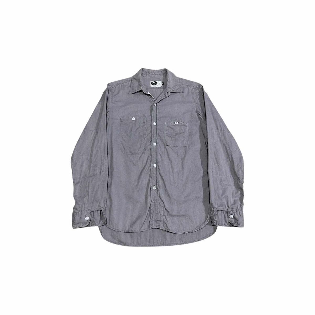 Engineered Garments × Needles × Nepenthes 🔥Vintage Engineered Garments Shirt Long Sleeve Double Pocket Size US S / EU 44-46 / 1 - 2 Thumbnail