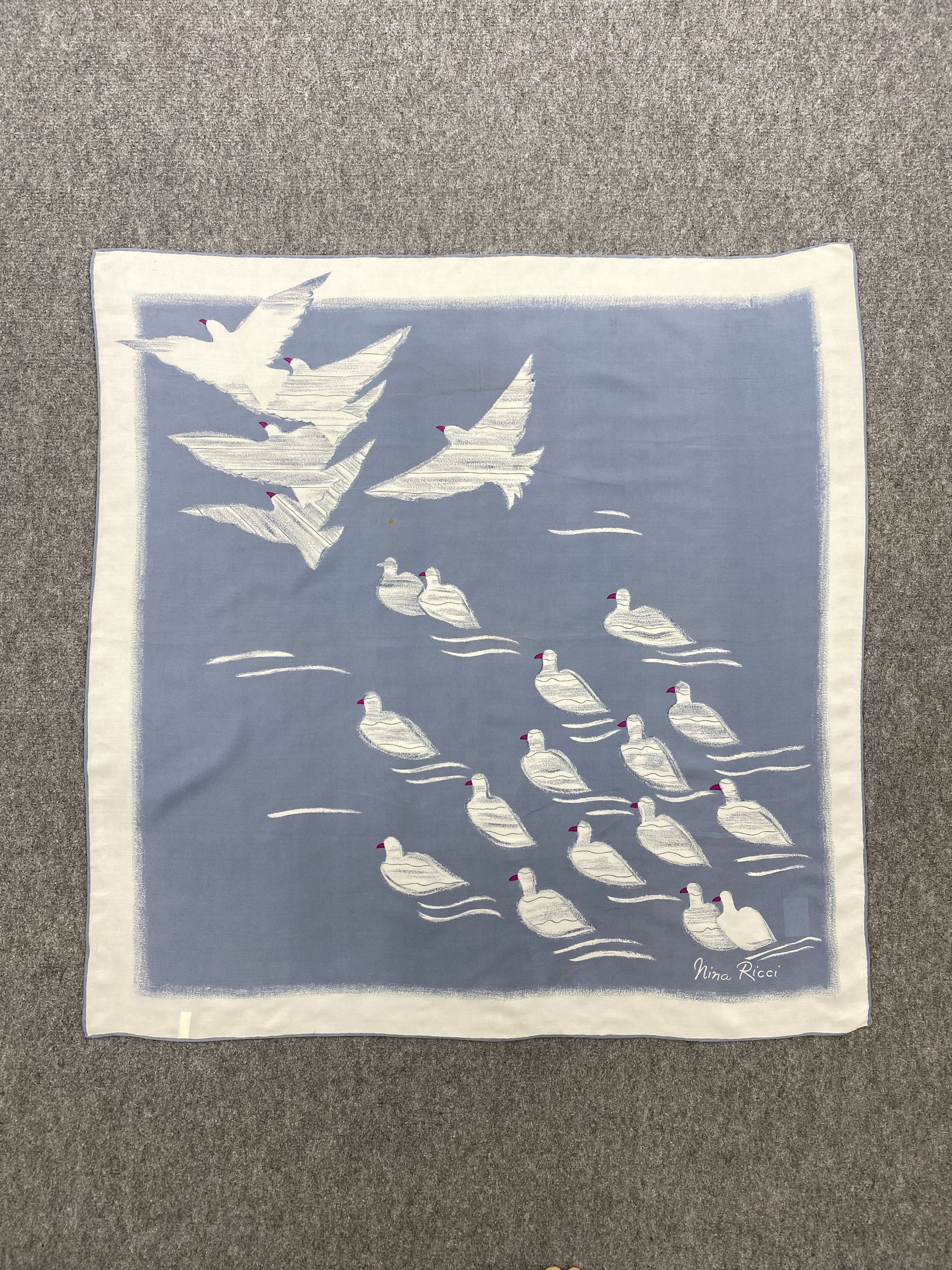 Japanese Brand × Vintage Nina Ricci Foulards / Silk Shawl / Silk Scarf SN0014 Size ONE SIZE - 3 Thumbnail
