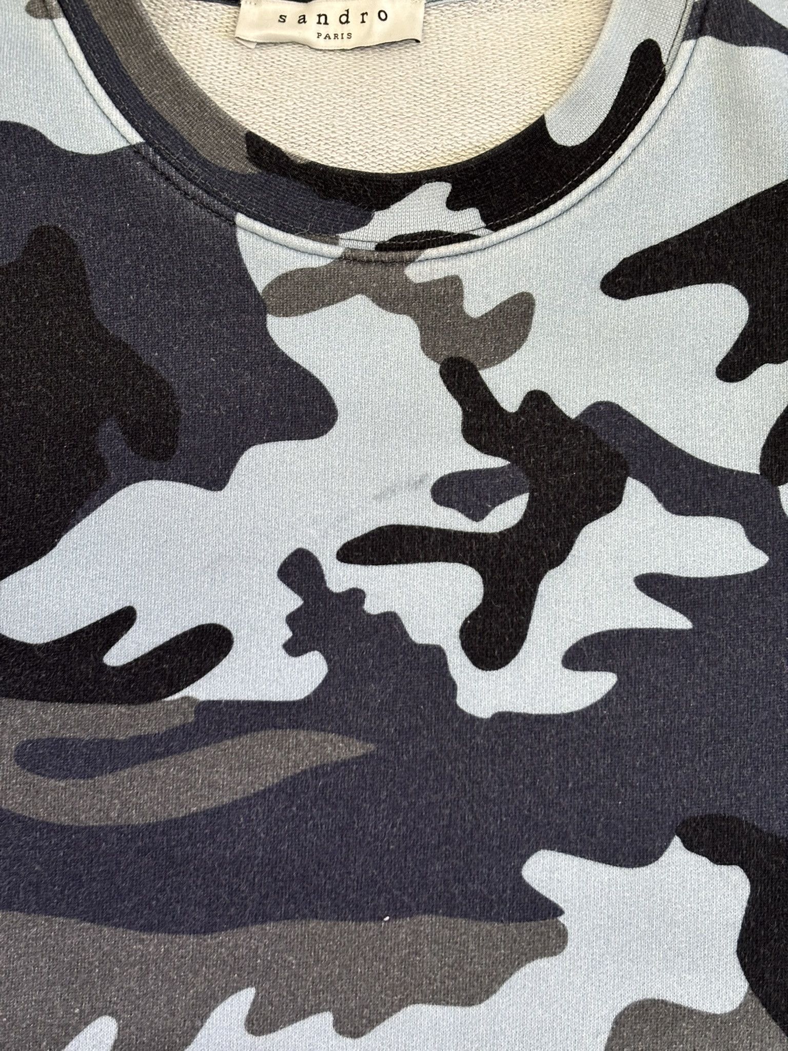 Sandro Sandro Camouflage sweatshirt size S/M Size US M / EU 48-50 / 2 - 8 Thumbnail