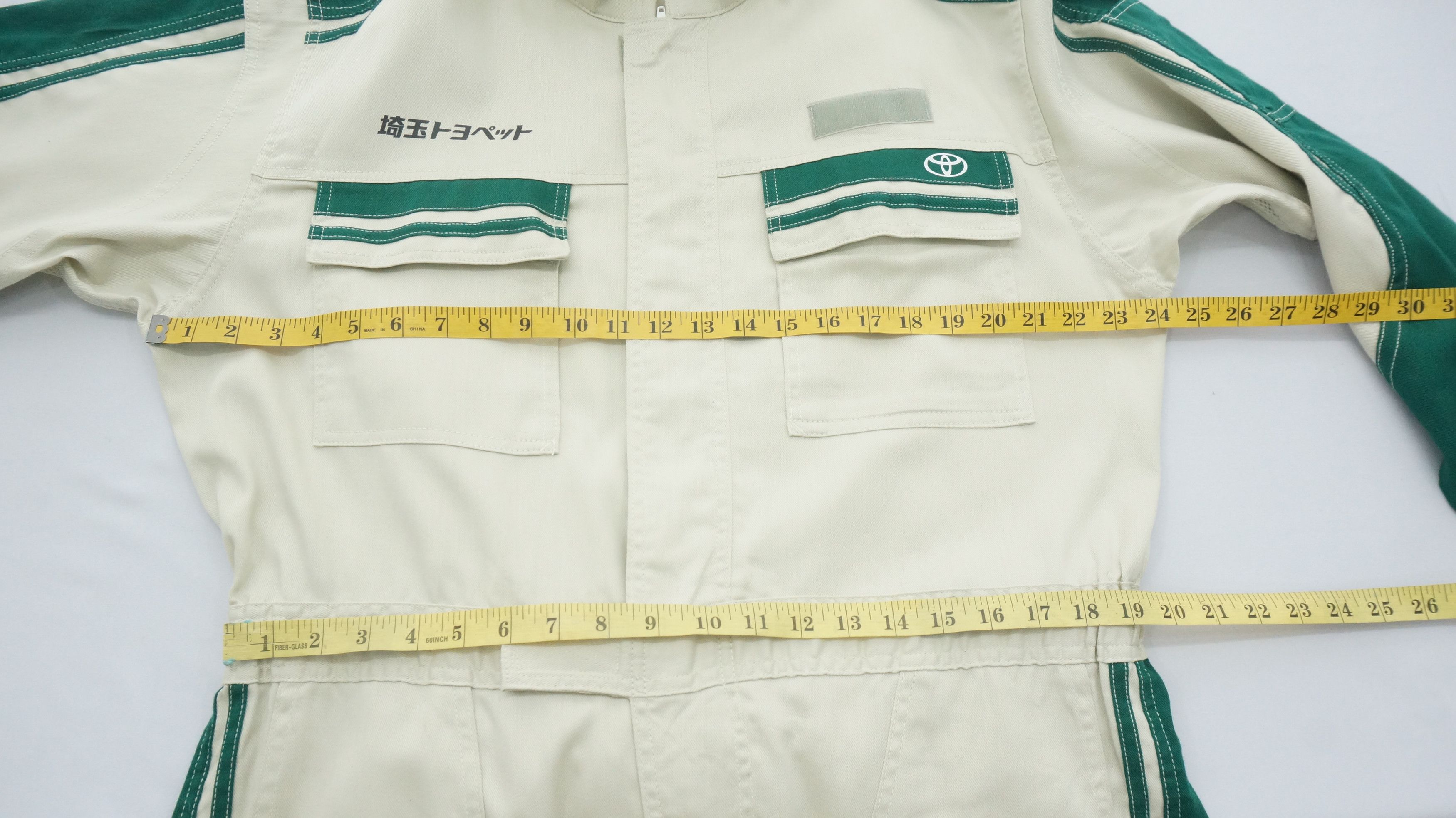 Japanese Brand Vintage TOYOTA TOYOPET TECNO Coverall Size US 37 - 10 Thumbnail