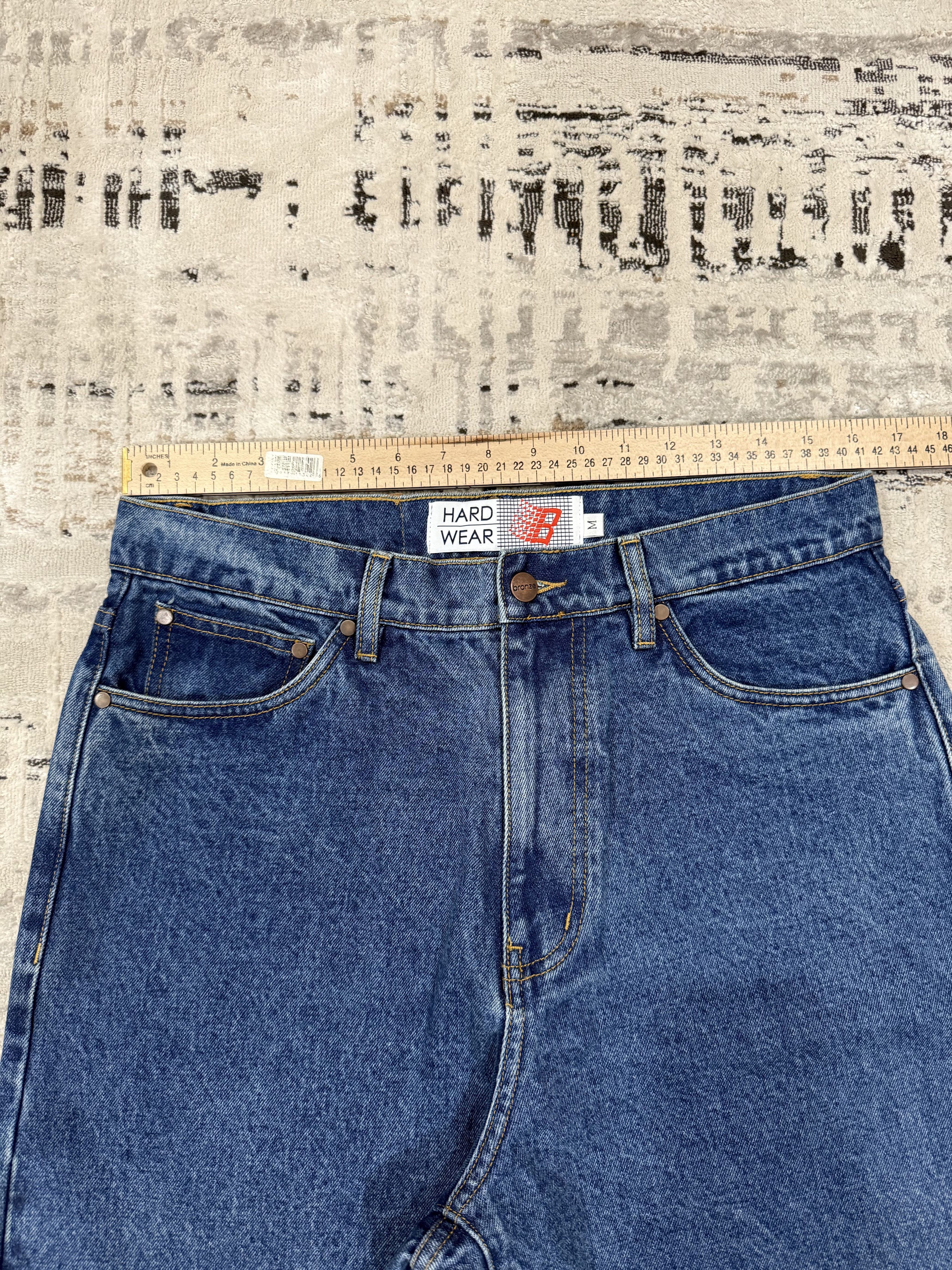 Bronze 56k Bronze 56K 56 Denim Jeans Mid Blue Size M Size US 32 / EU 48 - 3 Thumbnail