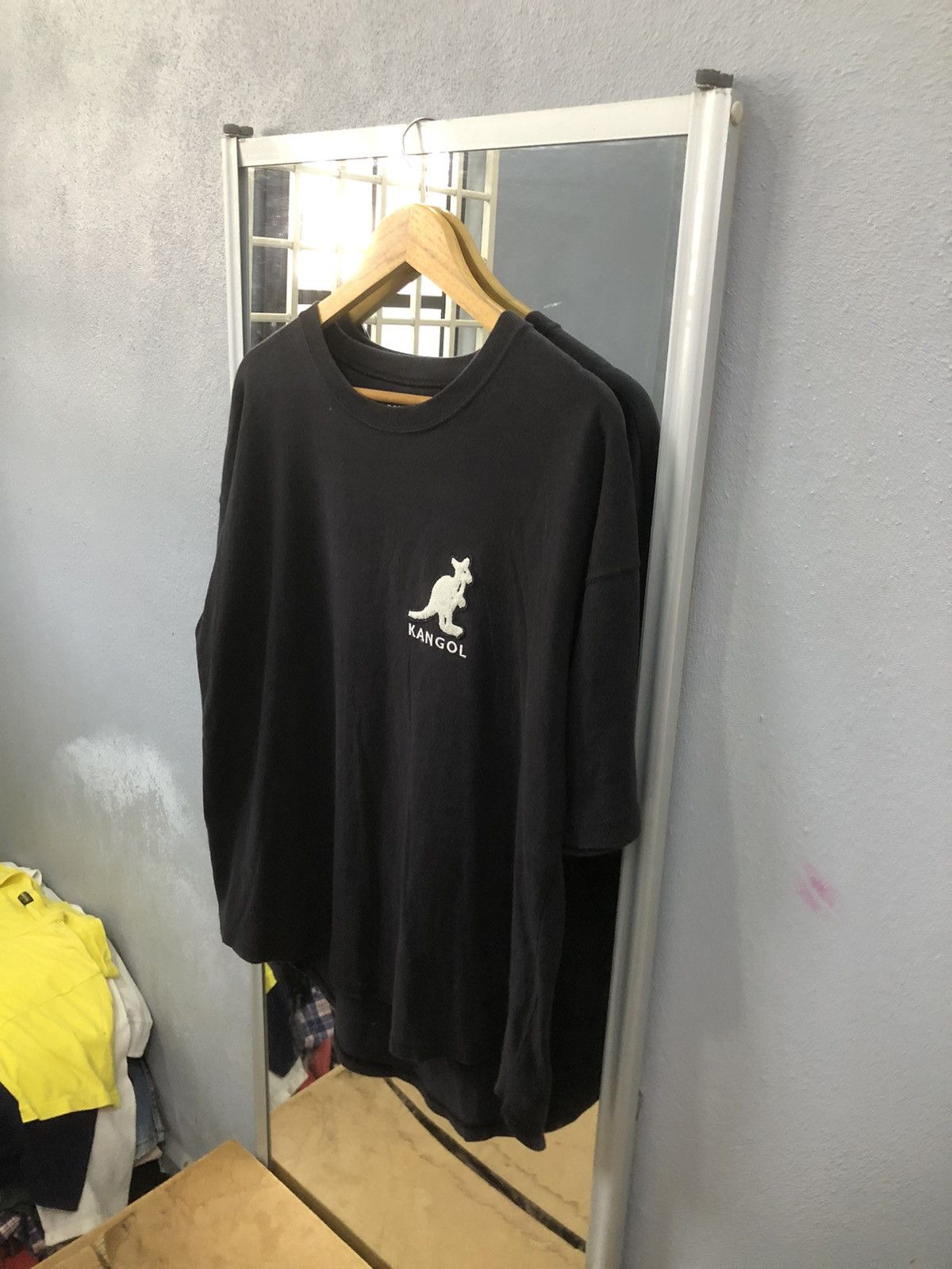 Kangol Rodeo Crowns × Kangol Oversized Black Logo Tee Size US M / EU 48-50 / 2 - 2 Thumbnail