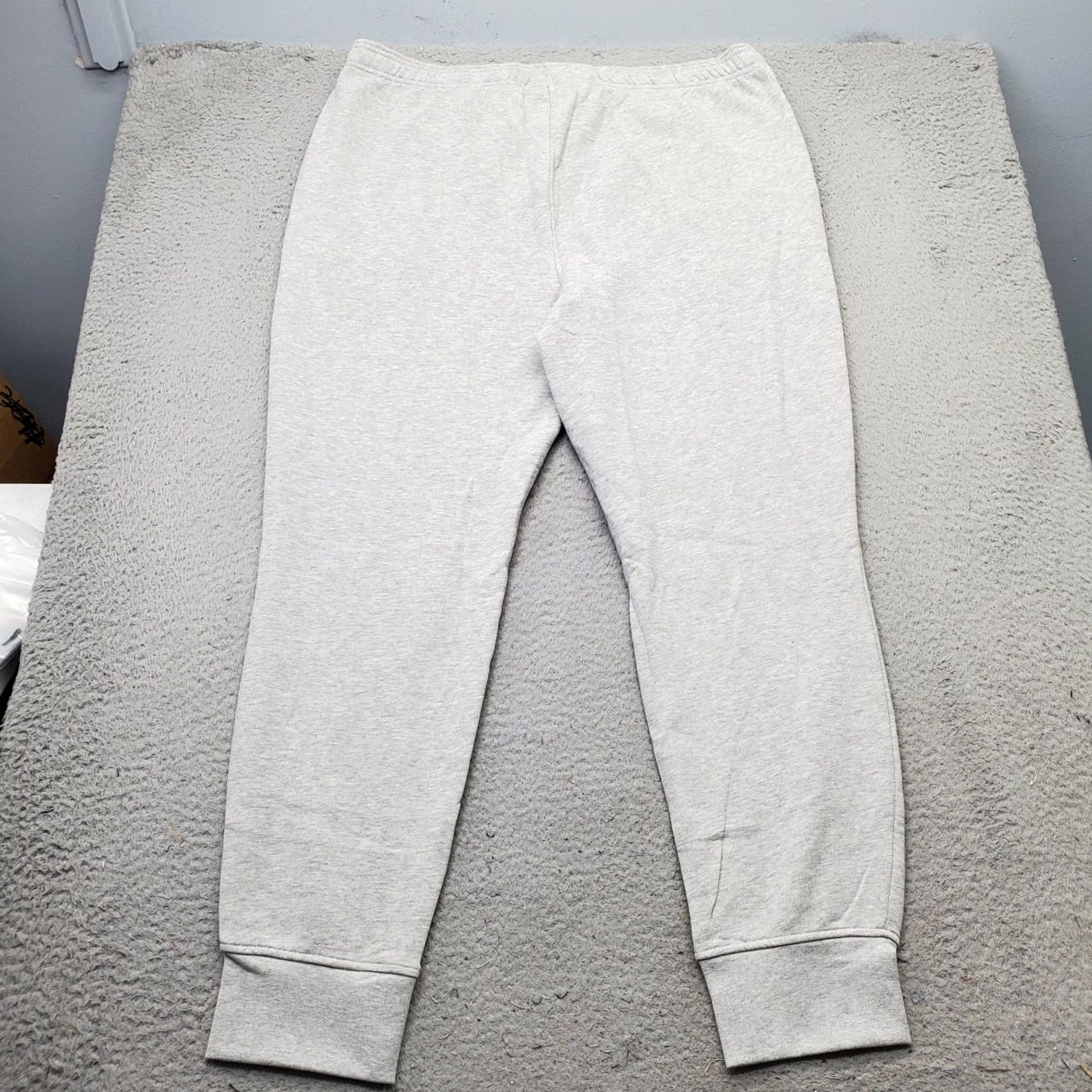 Champion Champion Jogger Pants Mens XXL Gray Fleece Lined Gym Tapered Leg Elastic Waist Size US 39 - 2 Thumbnail