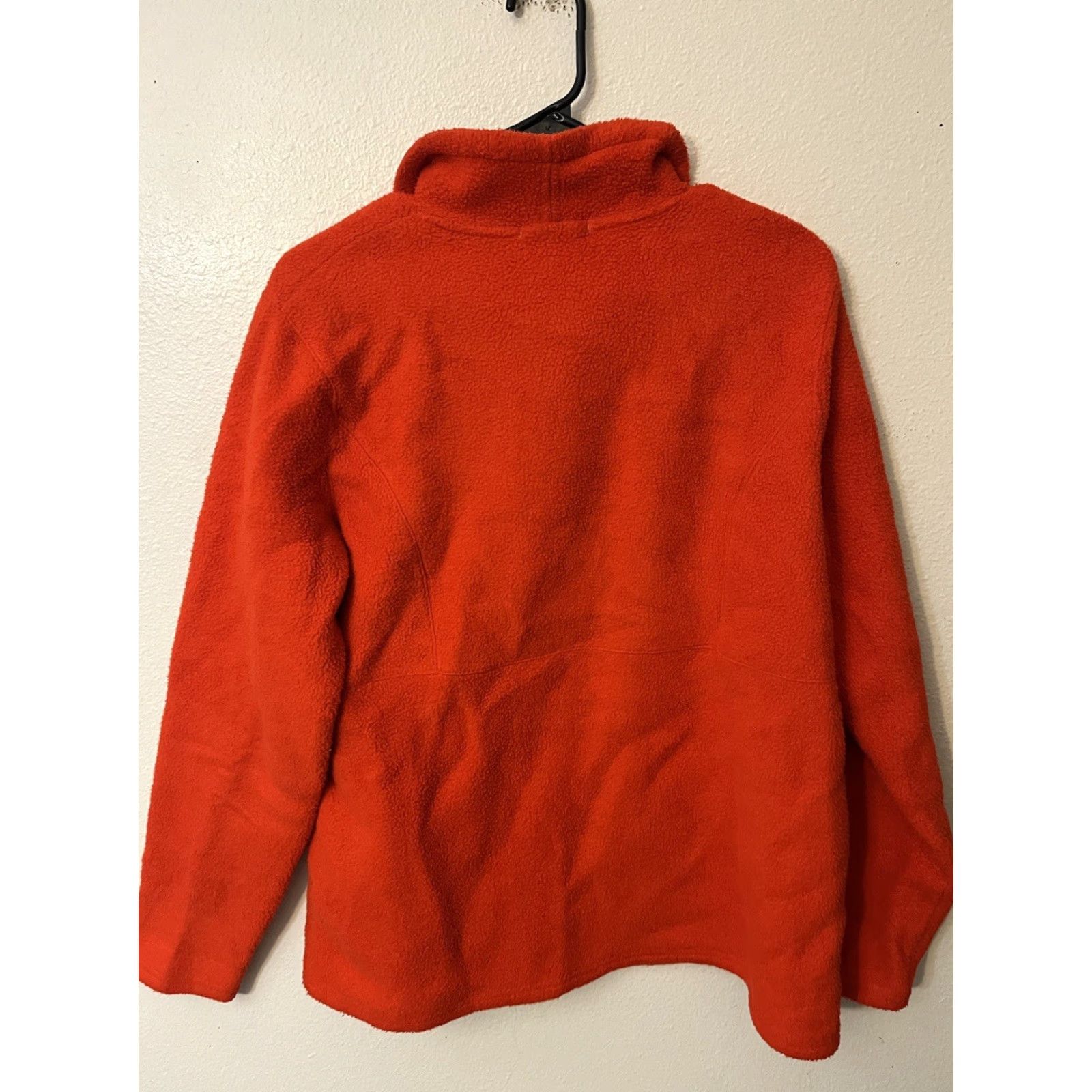 Vintage L.L. Bean Jacket Women Large Red Katahdin Fleece Full Zip Pockets 515104 Size L / US 10 / IT 46 - 3 Thumbnail