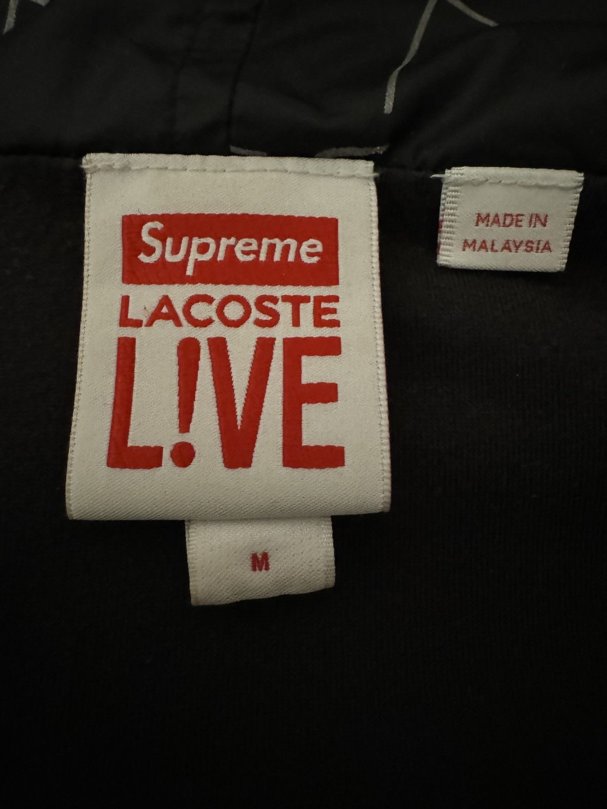 Lacoste × Supreme Reflective grid nylon anorak Size US M / EU 48-50 / 2 - 3 Thumbnail