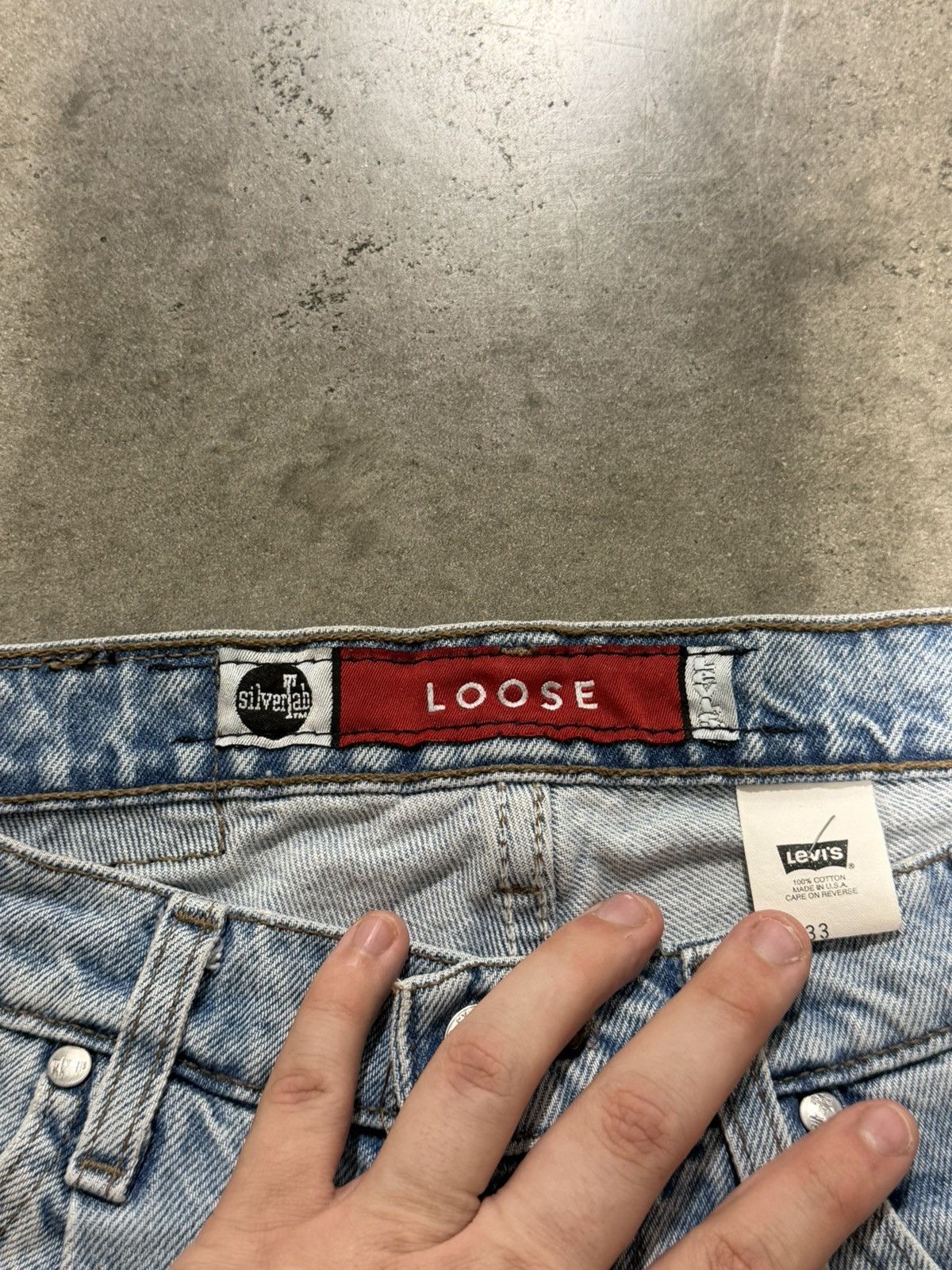 Levi's Levis Silver Tab Jorts 33 Size US 33 - 2 Thumbnail