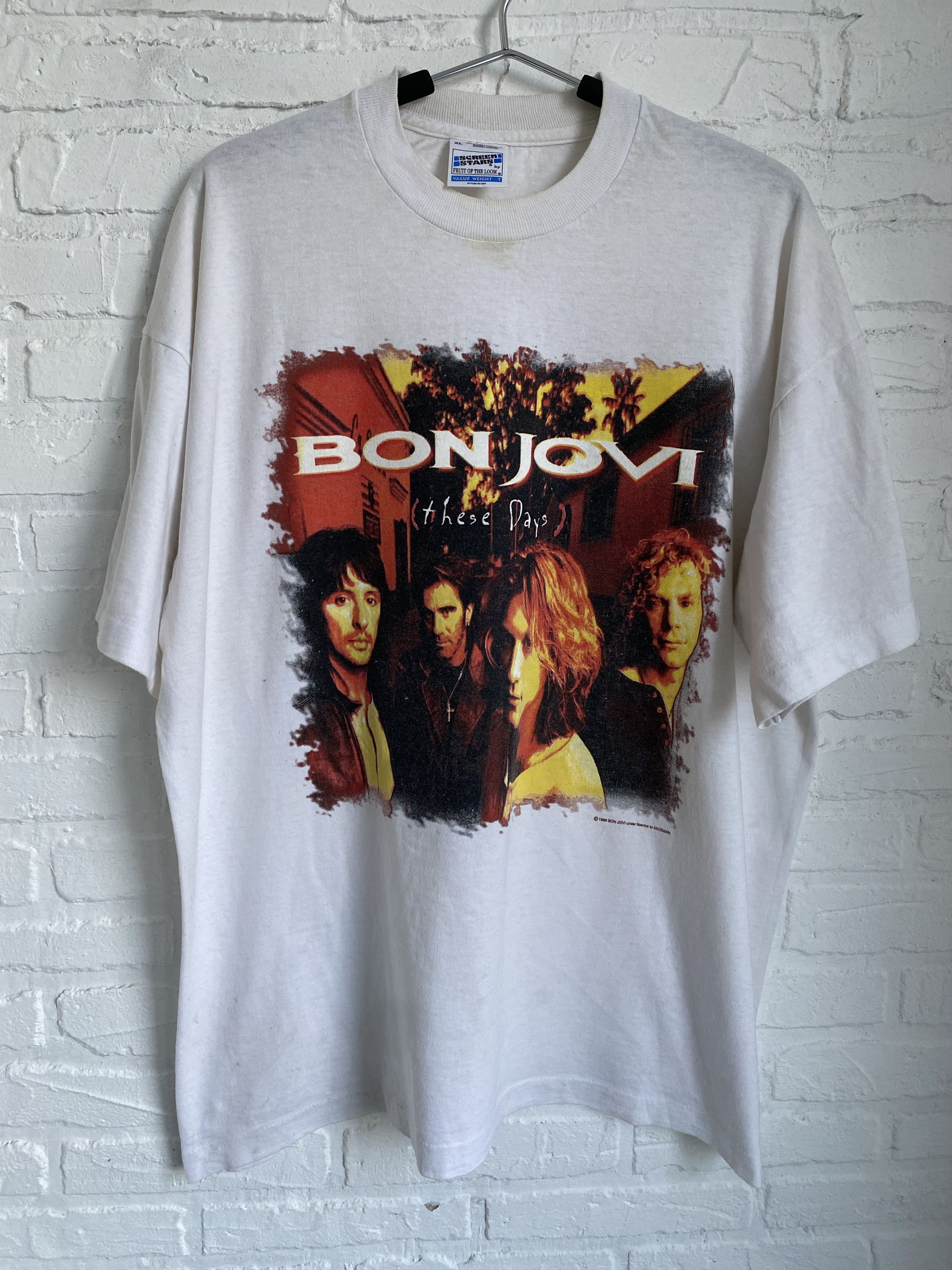 Band Tees × Vintage Vintage 1996 Bon Jovi These Days tour t-shirt Size US XL / EU 56 / 4 - 1 Thumbnail