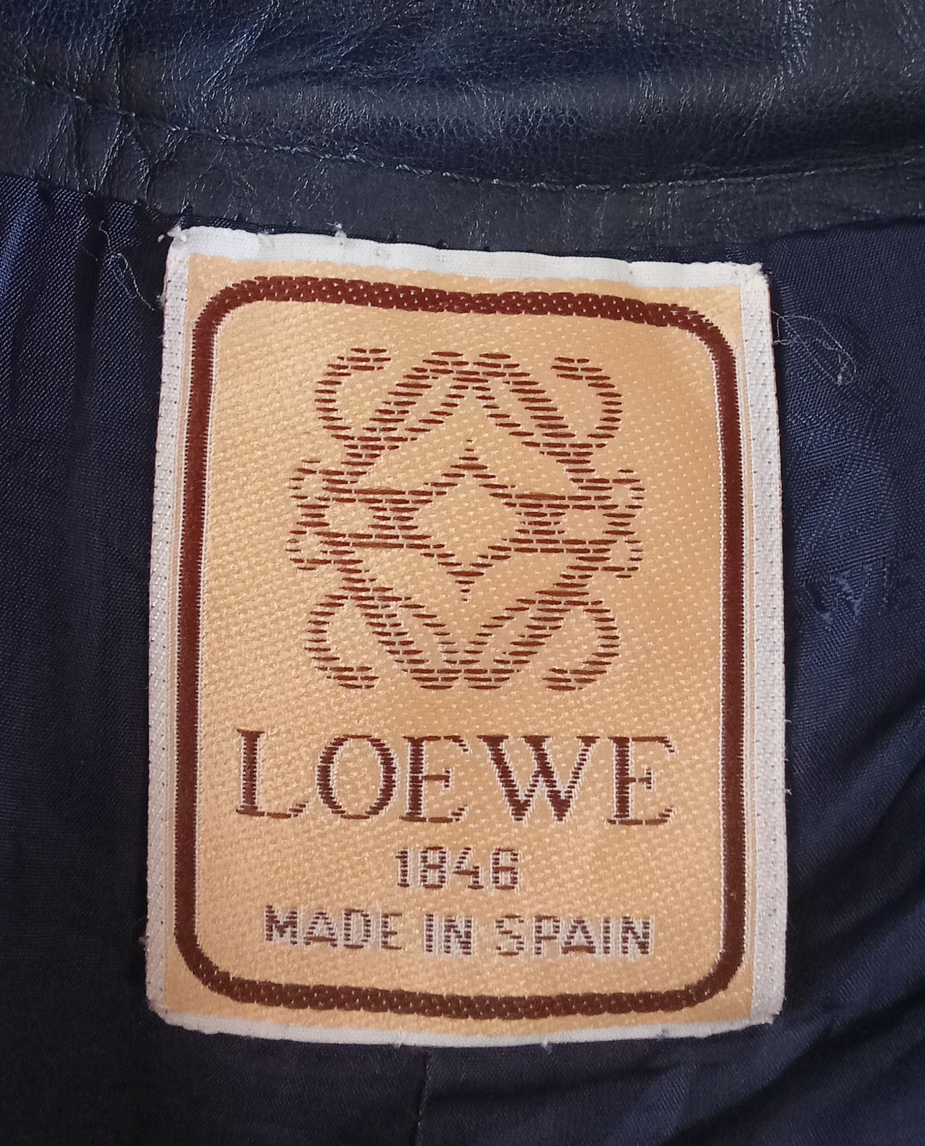 Loewe Vintage Leather Pants