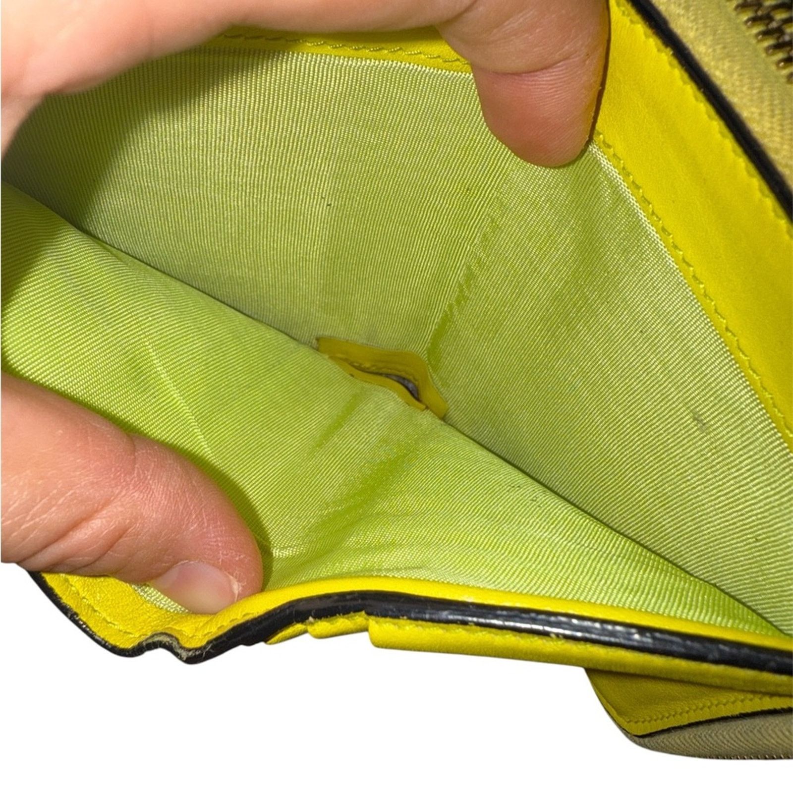 Valentino Valentino Yellow Studded Wallet Size ONE SIZE - 4 Thumbnail