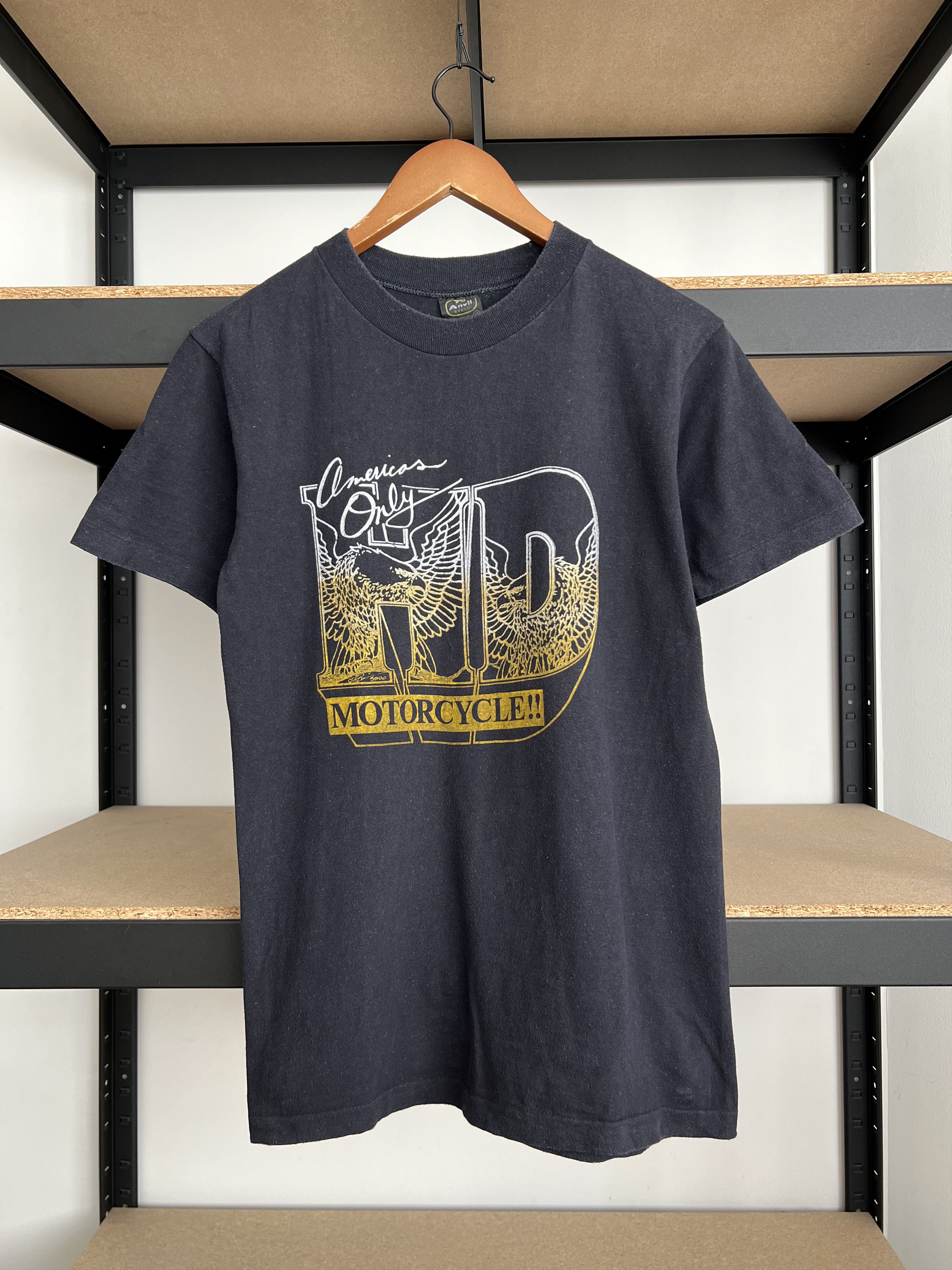 Harley Davidson Vintage 70s 80s Harley Davidson Oshkosh Wisconsin USA Tshirt Size US M / EU 48-50 / 2 - 3 Thumbnail