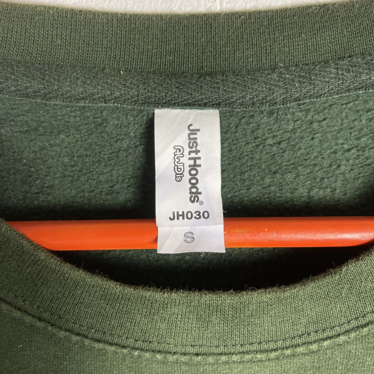 Japanese Brand Coyote Graphic Crewneck Sweatshirt Green Size US S / EU 44-46 / 1 - 6 Thumbnail
