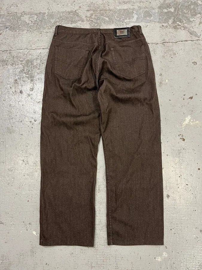 Givenchy 2000s Givenchy Wide Brown Pants Size US 32 / EU 48 - 8 Thumbnail