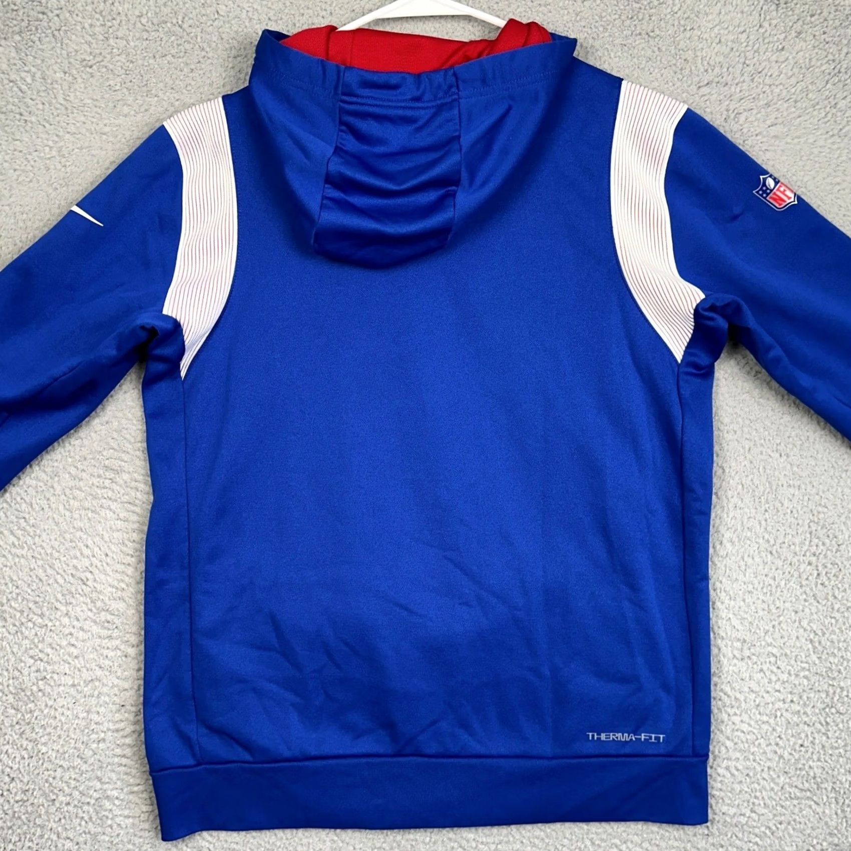 Nike Nike New York Giants Therma-Fit Hoodie Mens Large Blue Football Sweatshirt Size US L / EU 52-54 / 3 - 2 Thumbnail