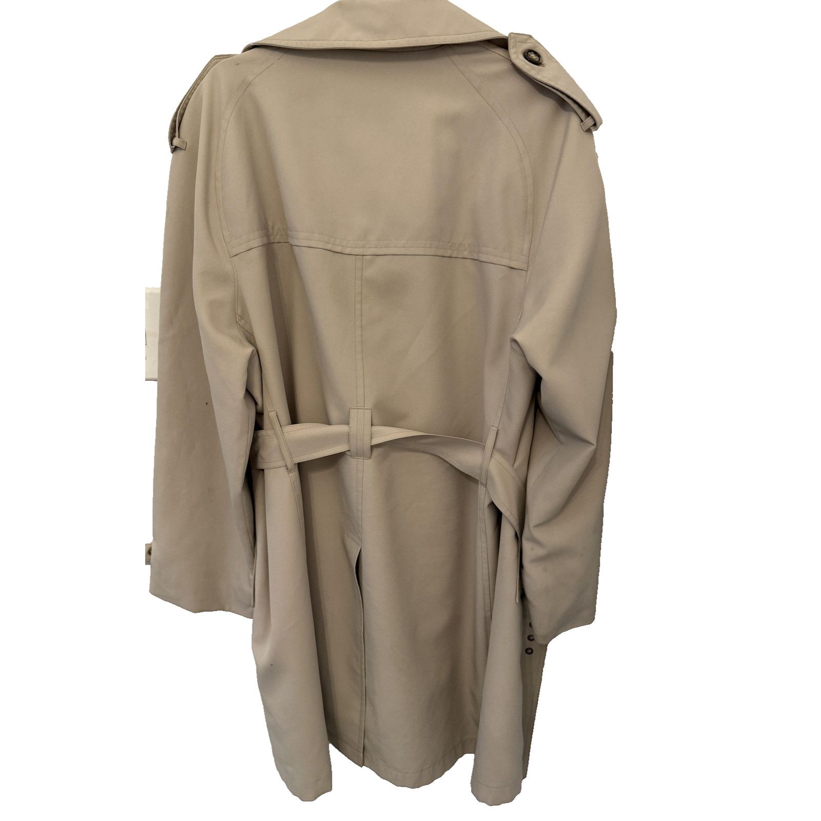 & Other Stories Vintage Harbormaster Trench Coat Mens Large Belted USA 80s Size US L / EU 52-54 / 3 - 4 Thumbnail
