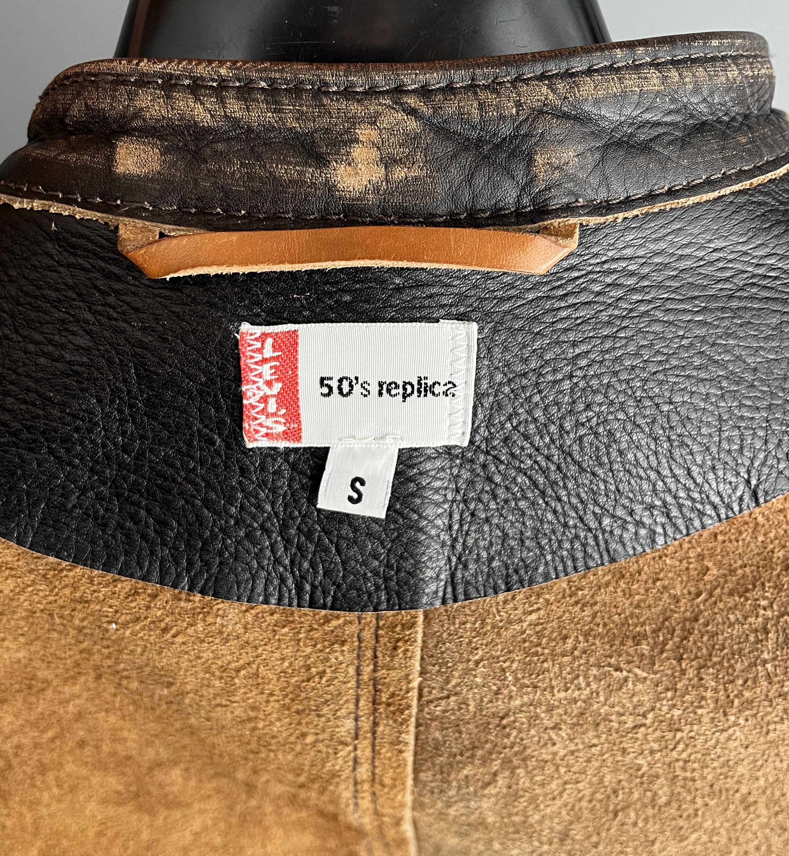 Levi's Levi's Motorcycle Leather Jacket Vultures V8 Bonnieville Size US S / EU 44-46 / 1 - 22 Thumbnail