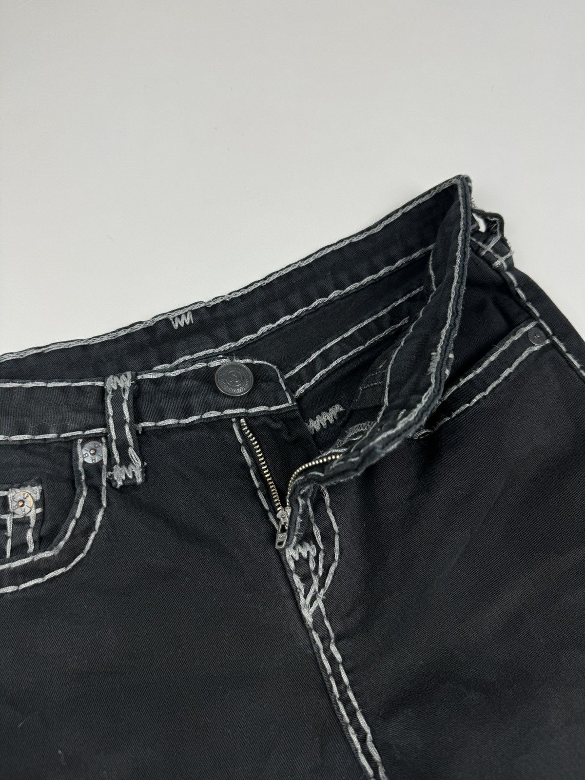 True Religion True Religion Faded Geno Super Slim Pants Size 30" / US 8 / IT 44 - 6 Thumbnail