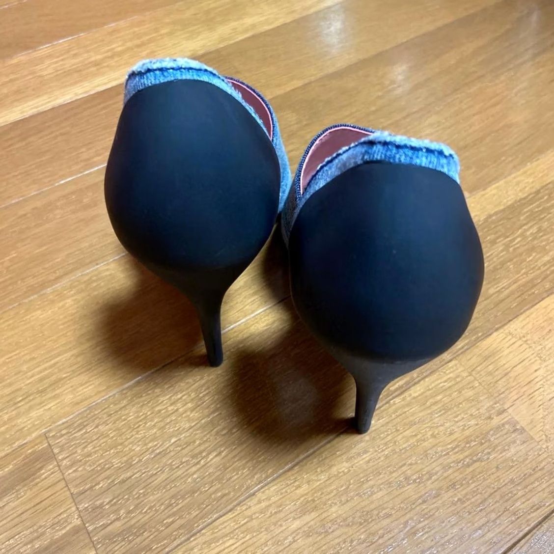 Diesel VINTAGE Diesel Women Denim Pumps Luxury Classic 6.0US Distressed Finish Size US 6 / IT 36 - 4 Thumbnail