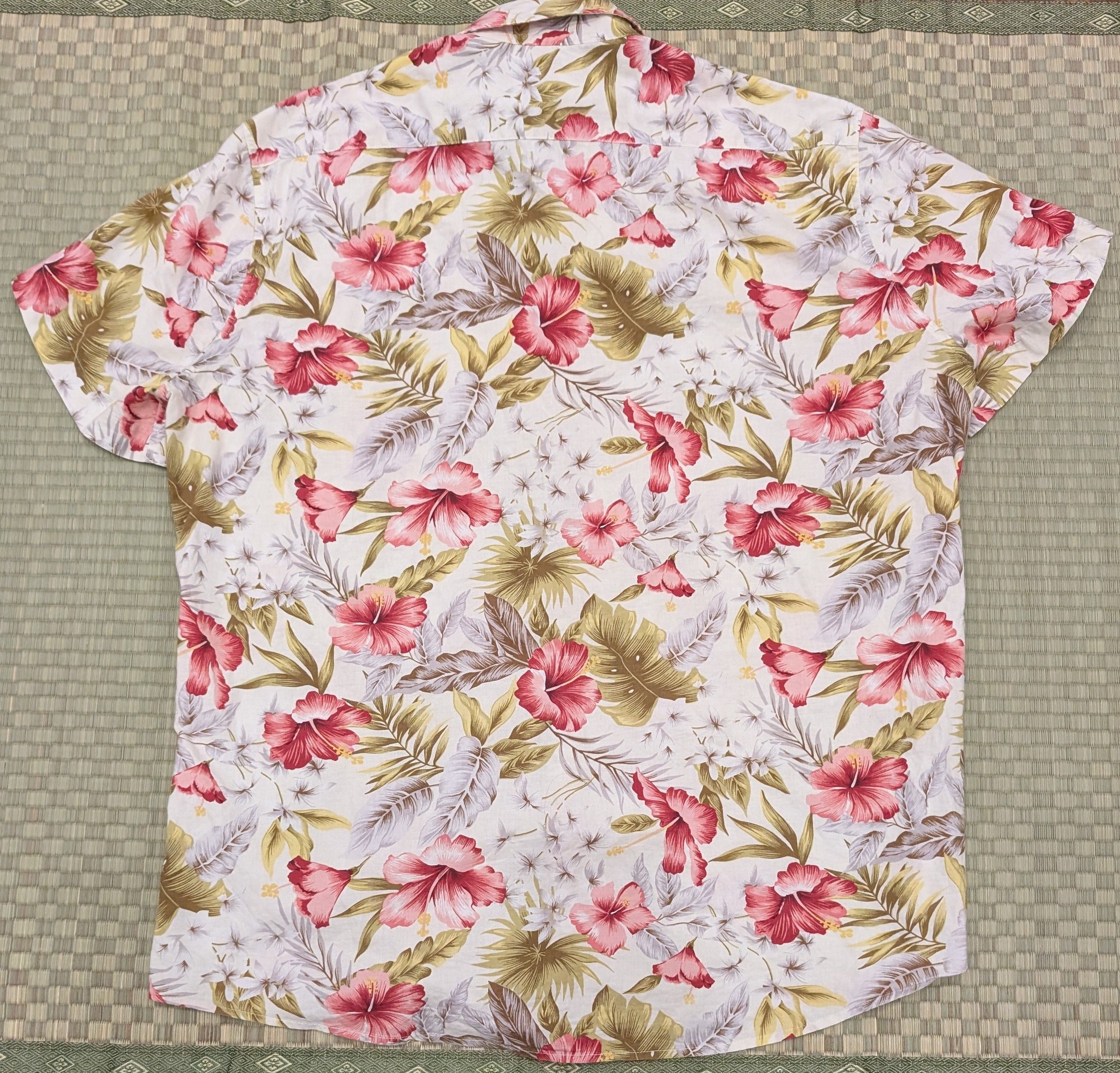 Gustin Gustin Aloha Hawaiian Shirt Floral Size L/XL Made in USA Size US XL / EU 56 / 4 - 2 Thumbnail